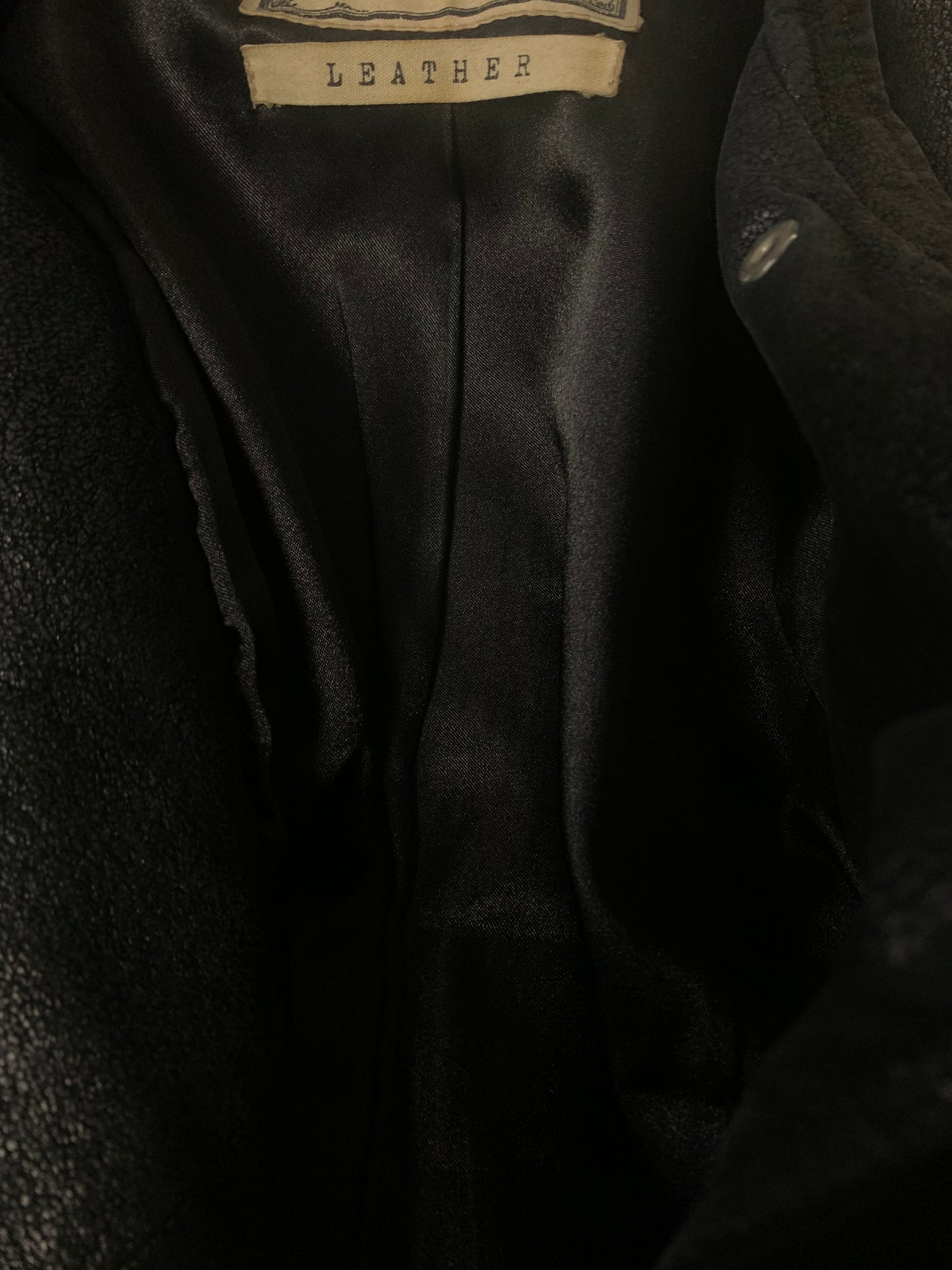 Veste perfecto femme noire en cuir