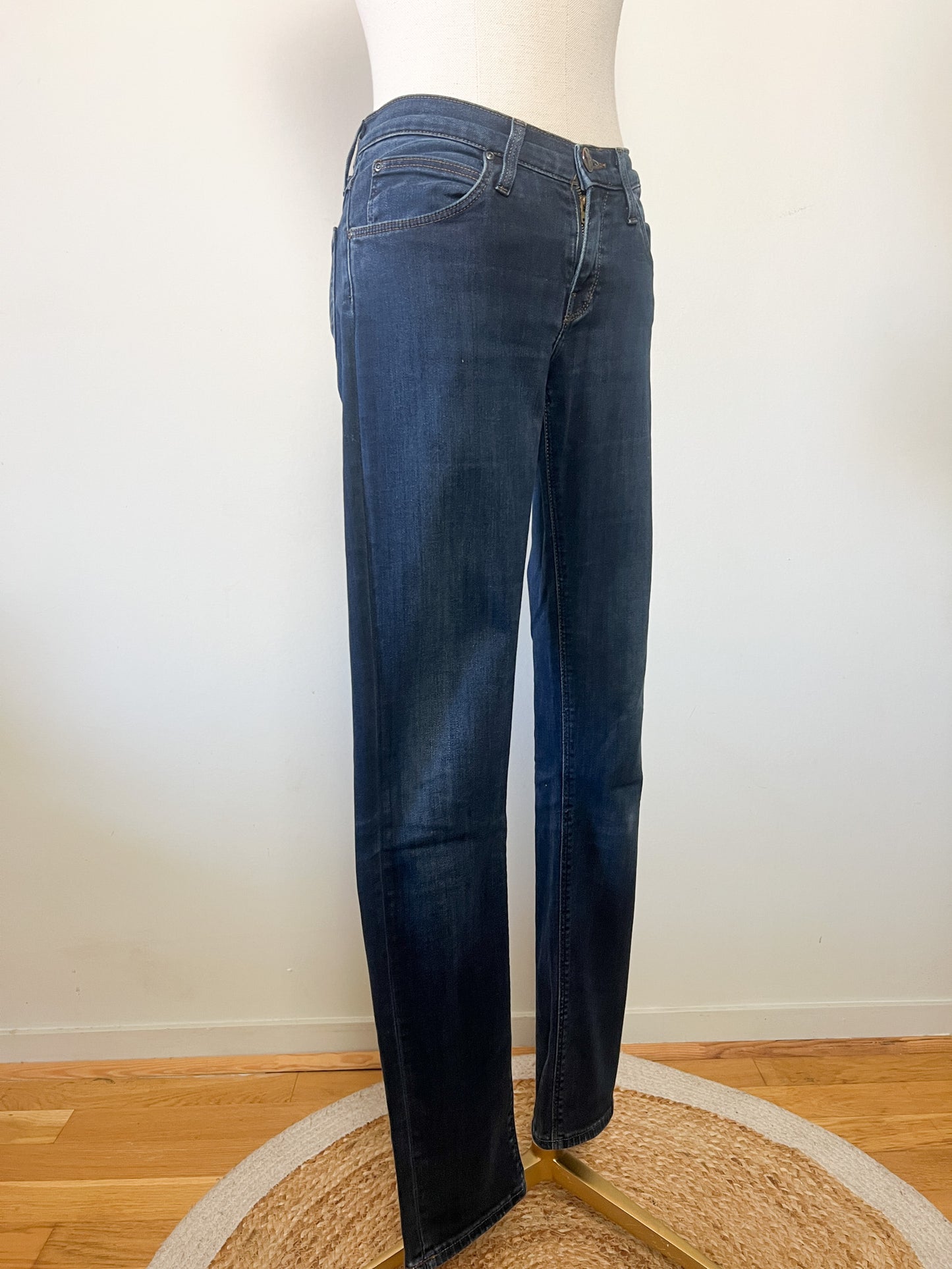 Jean Lee Slim Bleu Foncé - Taille 36