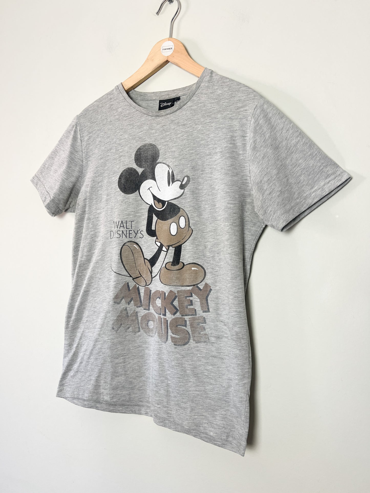 T-shirt Mickey Mouse vintage gris - Style rétro Disney