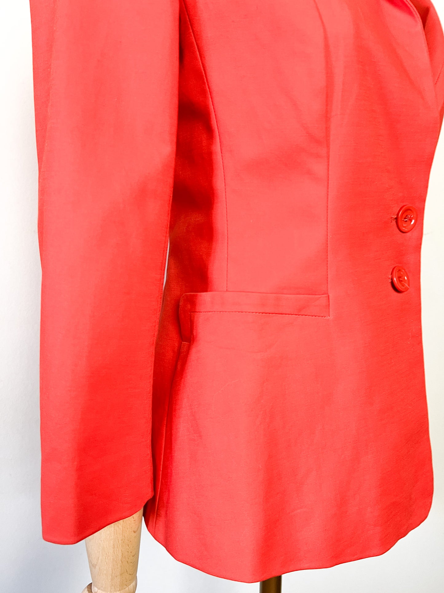 Veste cintrée rouge-orangé Max&Co - Taille 38