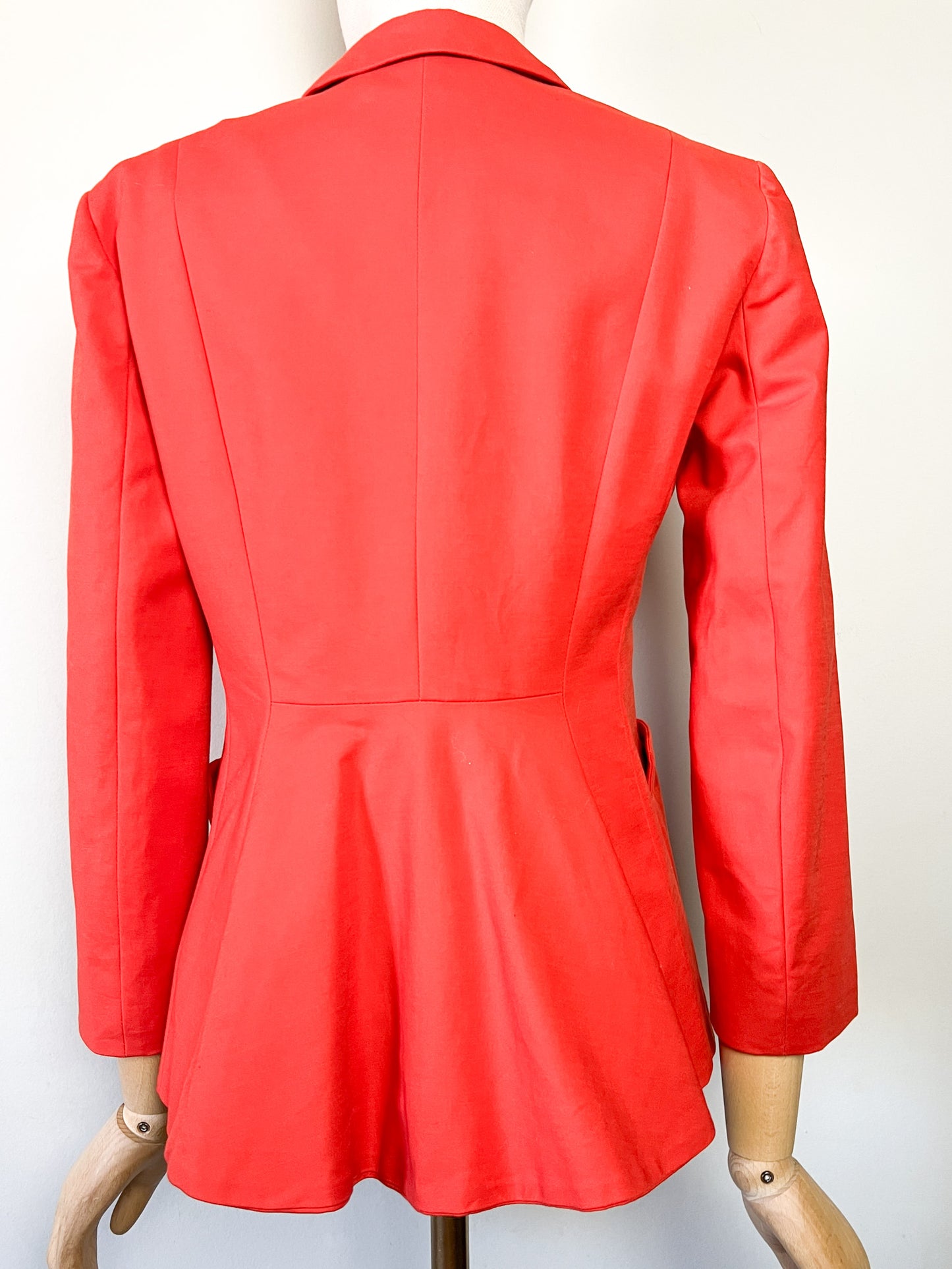 Veste cintrée rouge-orangé Max&Co - Taille 38