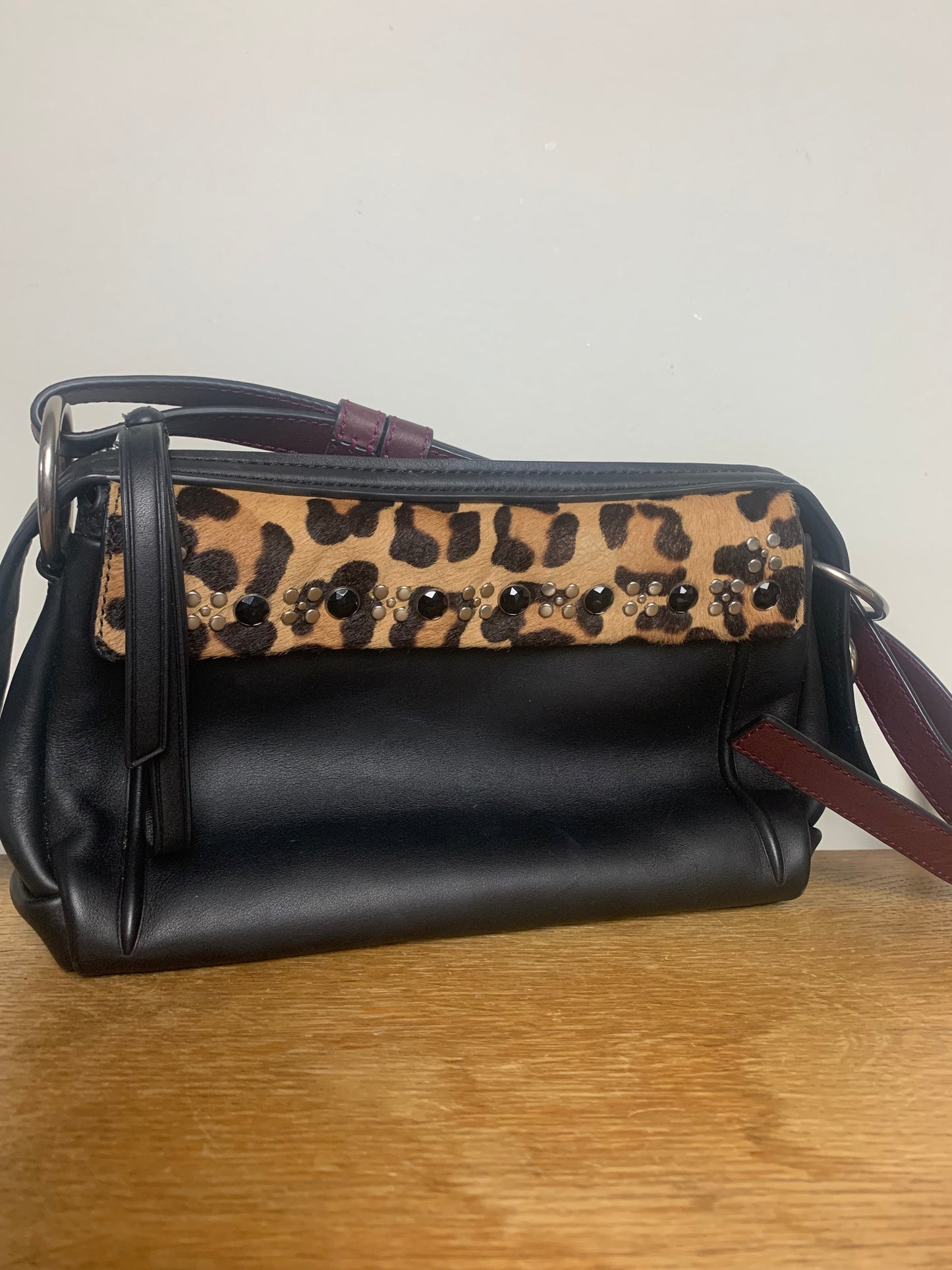 Sac en cuir leopard Marc by MarcJacobs