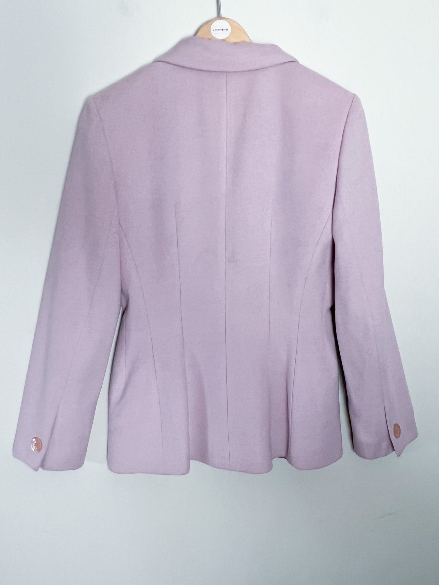 Veste Vintage Irene Van Ryb - Laine, Angora & Cachemire - Rose/Lila - T. 38