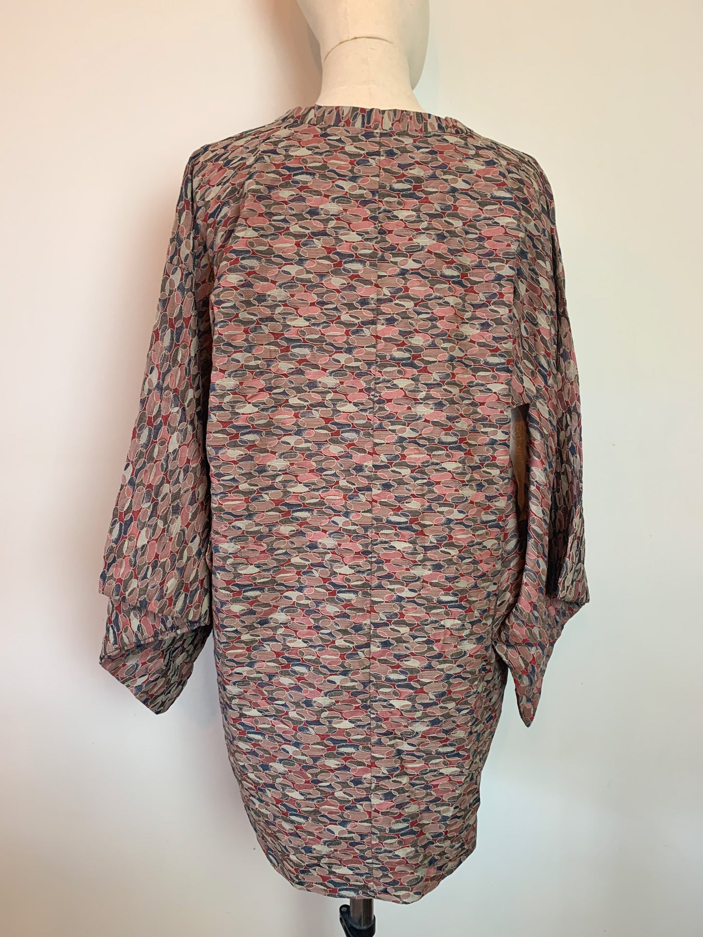 Veste kimono Michiyuki en soie vintage