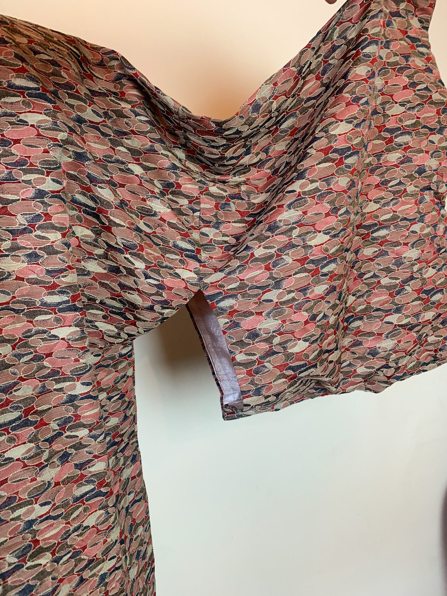 Veste kimono Michiyuki en soie vintage