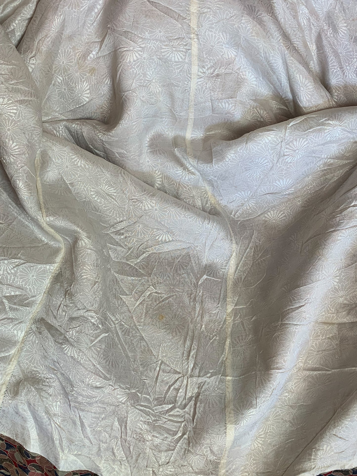 Veste kimono Michiyuki en soie vintage