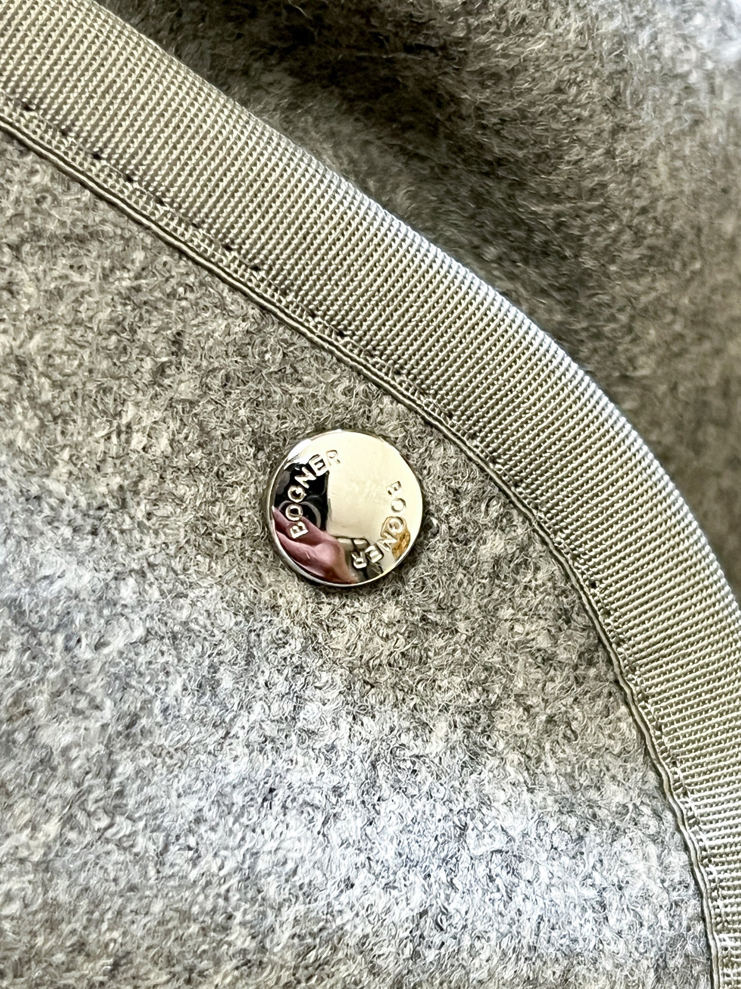 Manteau Luxe Bogner Bi-Matière - Laine Vierge & Polyamide Matelassé Gris - T. 36