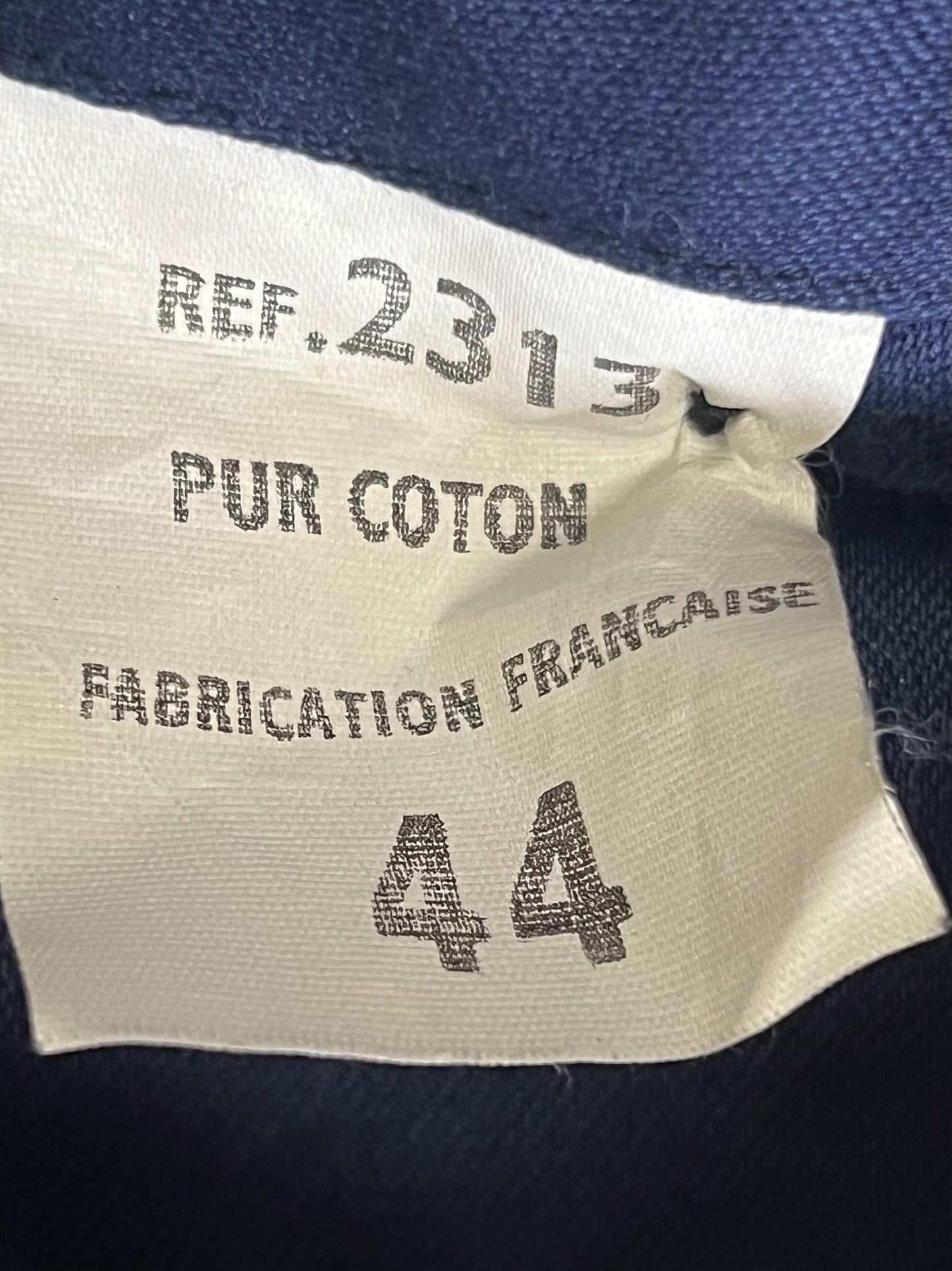 Veste Workwear Vintage Années 80 90 Made in France - 100% Coton Marine – Mixte