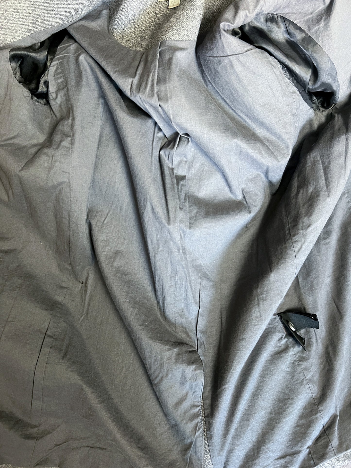 Manteau Overshirt COS en Laine & Cachemire - Gris Chiné - Coupe Droite (Taille 40 FR / L)