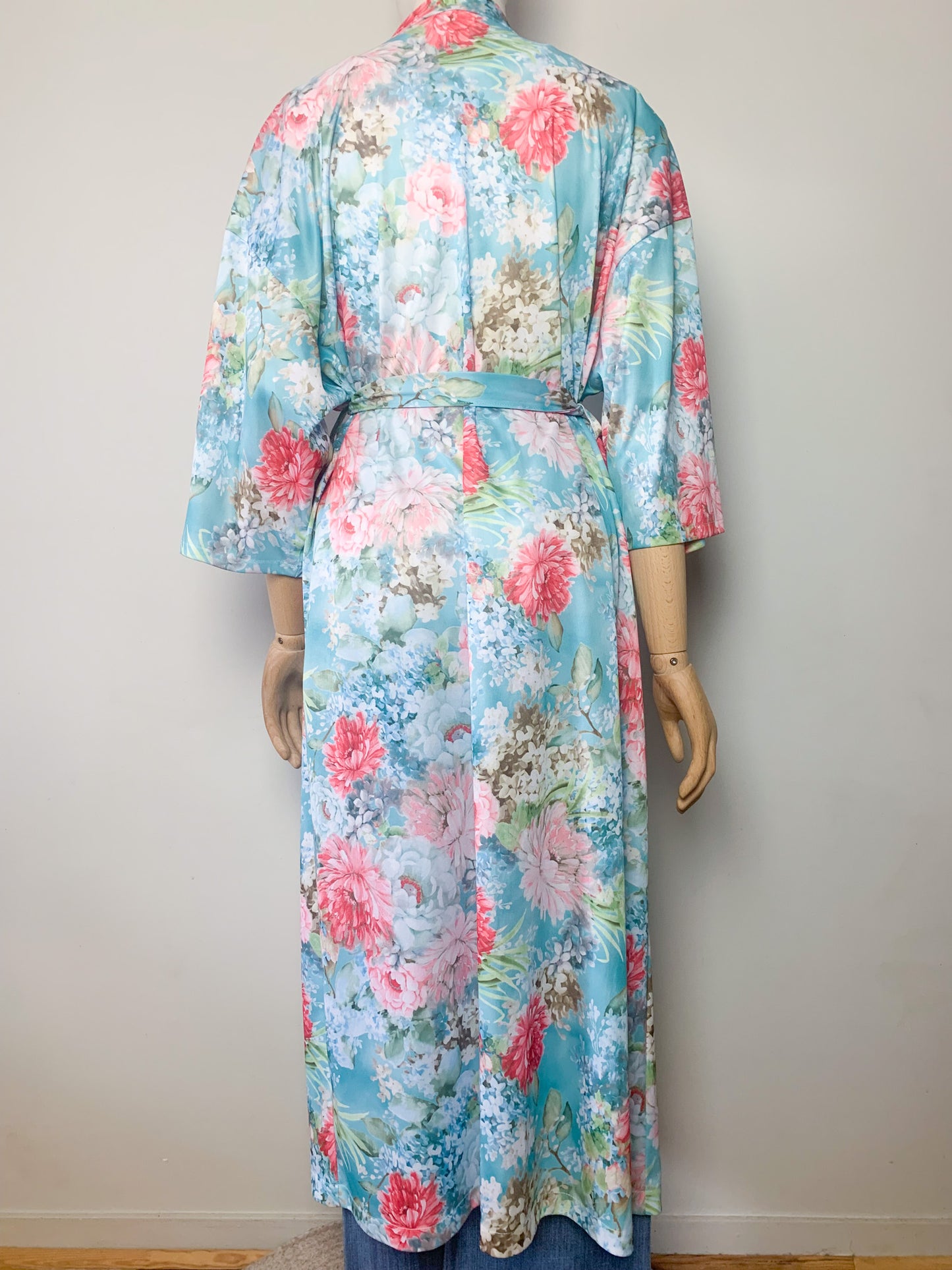 Veste longue légère ou robe de chambre vintage