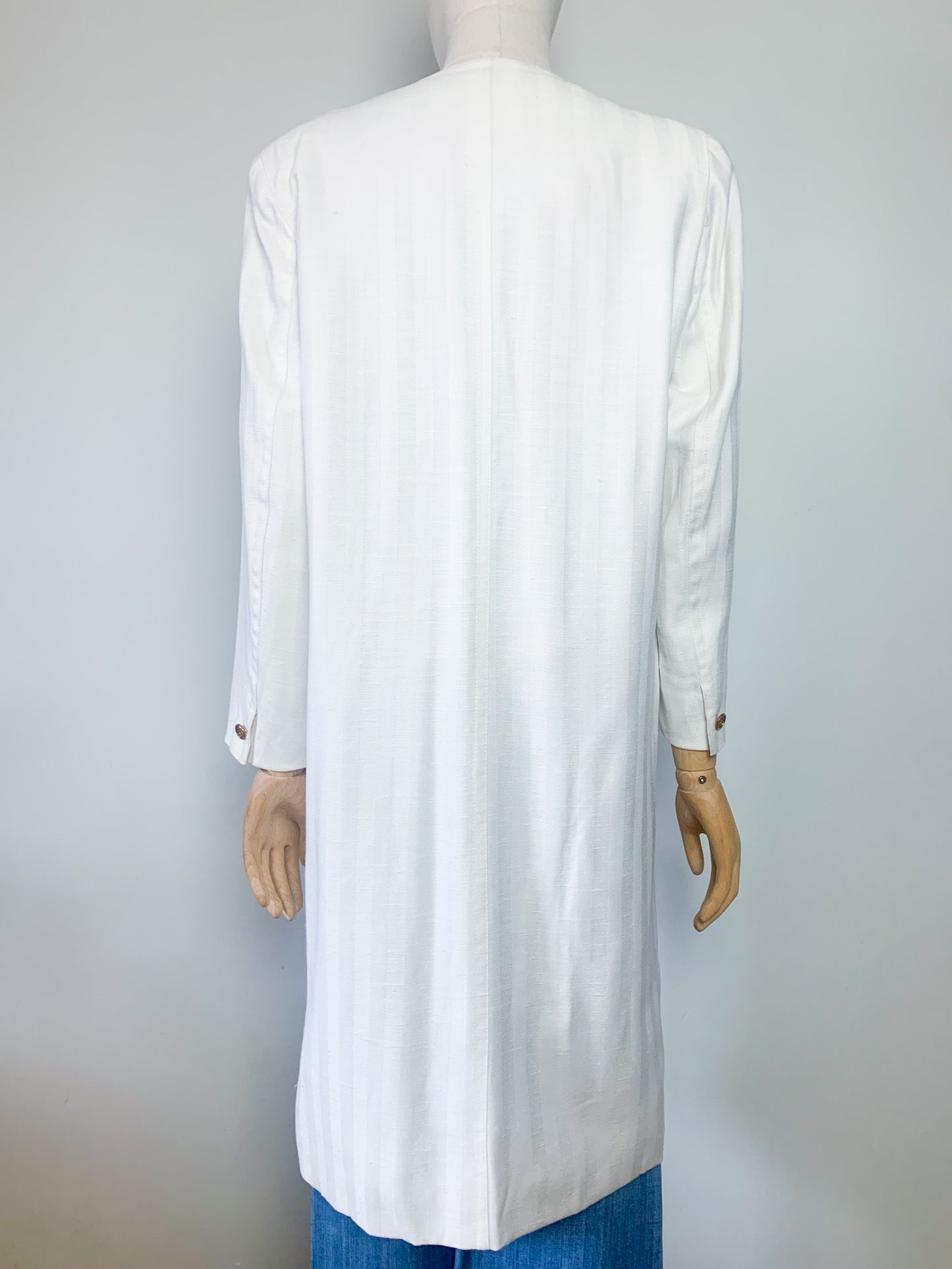 Veste robe crème vintage Caroline Rohmer