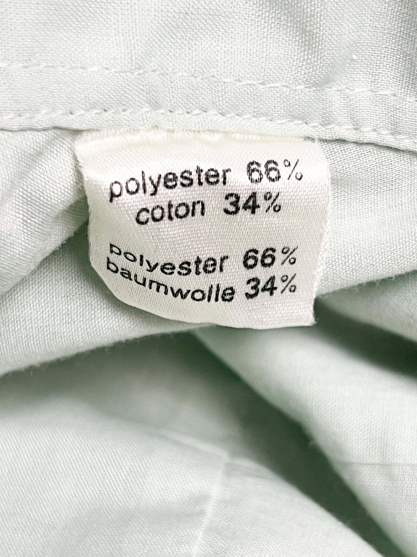Chemise Pierre Cardin Luxe Vintage Années 70 - Col Pelle à Tarte - Poignets Mousquetaires - T. 39 (40 FR)