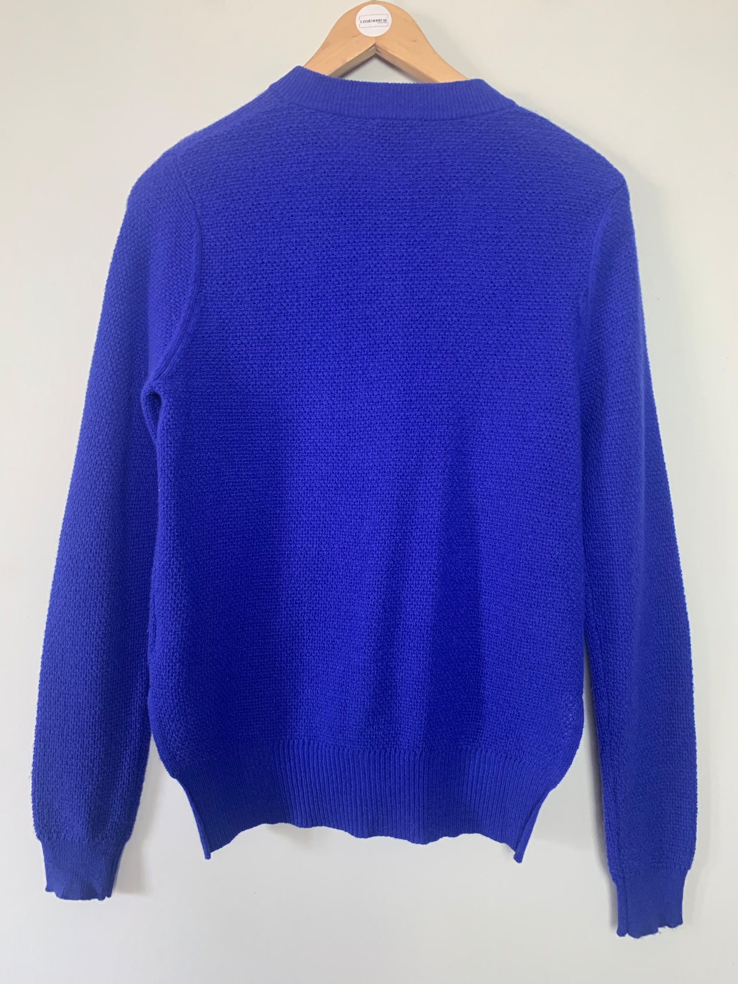 Cardigan bleu Klein pure laine Rodier