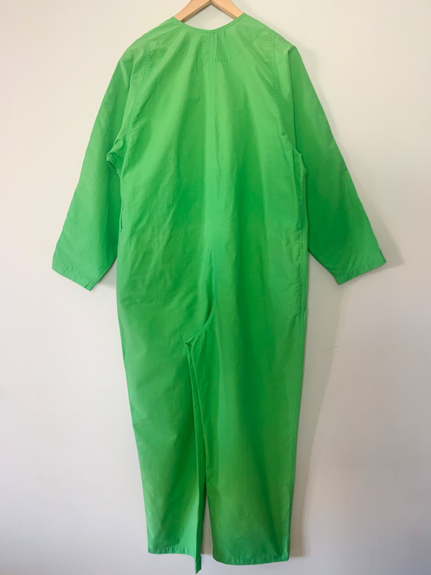 Combi-pantalon vert prairie vintage