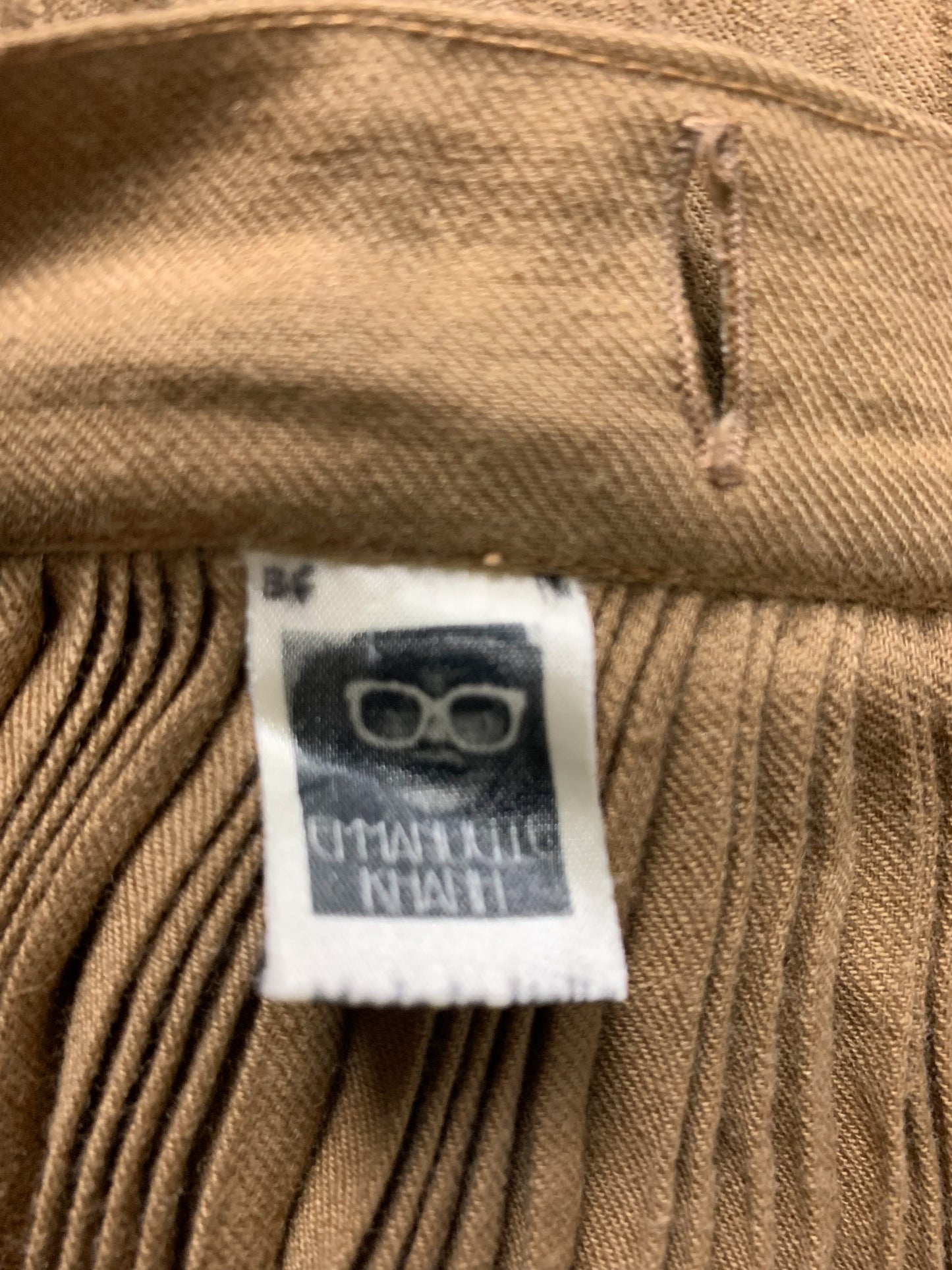 Jupe Vintage Emmanuelle Khanh - Midi Plissée Soleil - T. 32/34