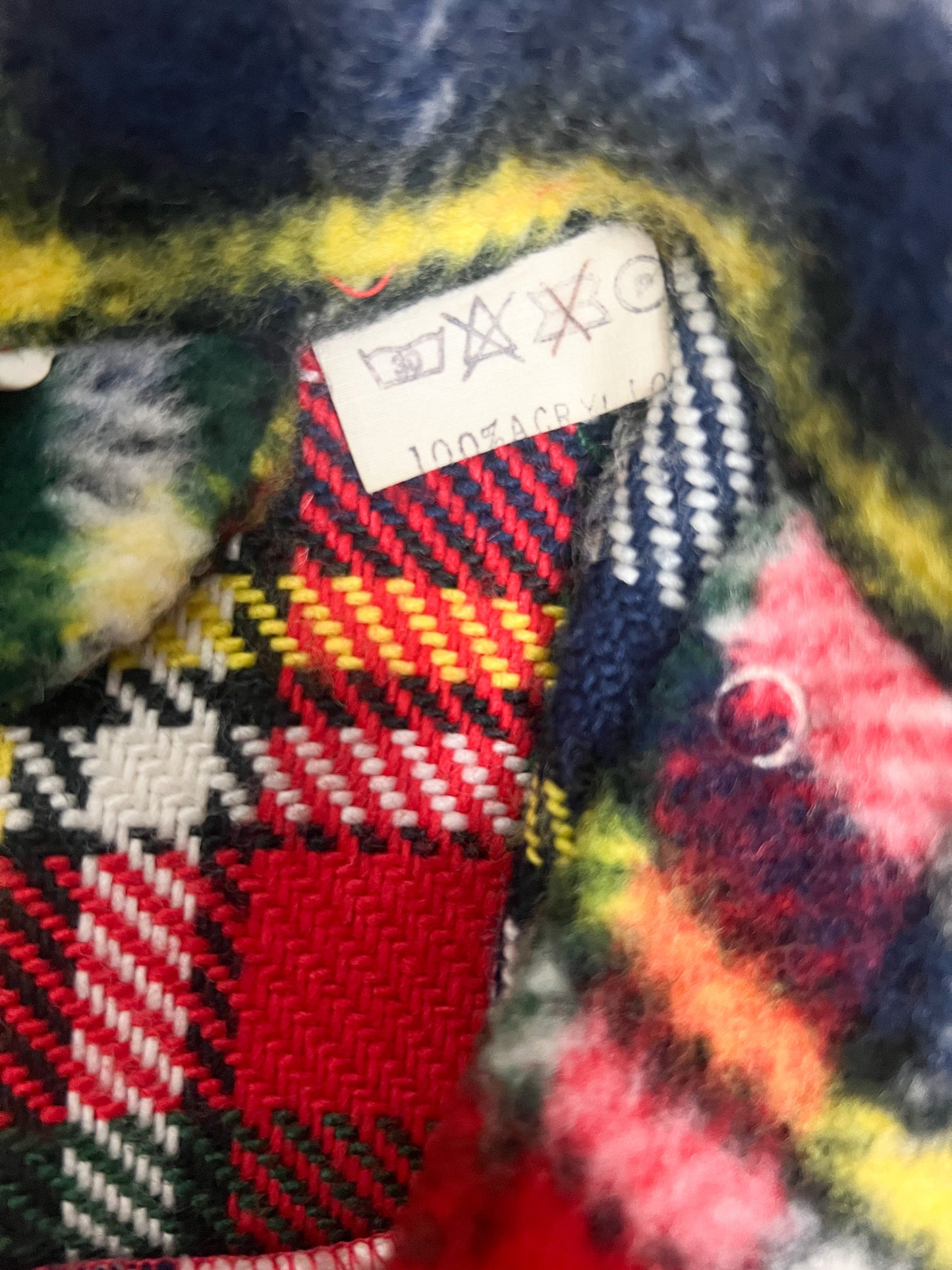 Manteau Levi’s Enfant Vintage Tartan Évasé T 4-6 Ans - Veste Tartan Écossaise Plaid