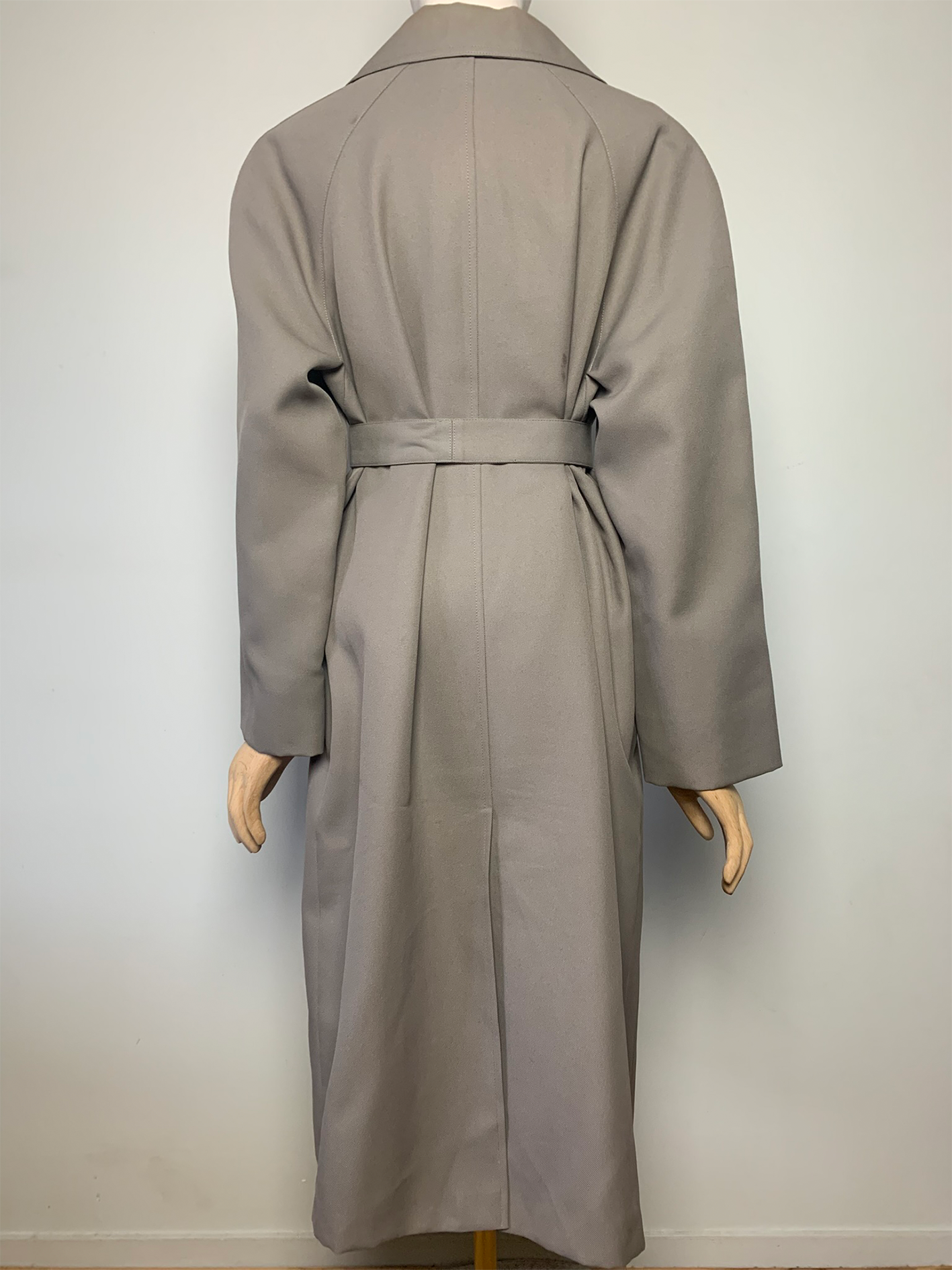 Manteau trench gris taupe vintage Arielle