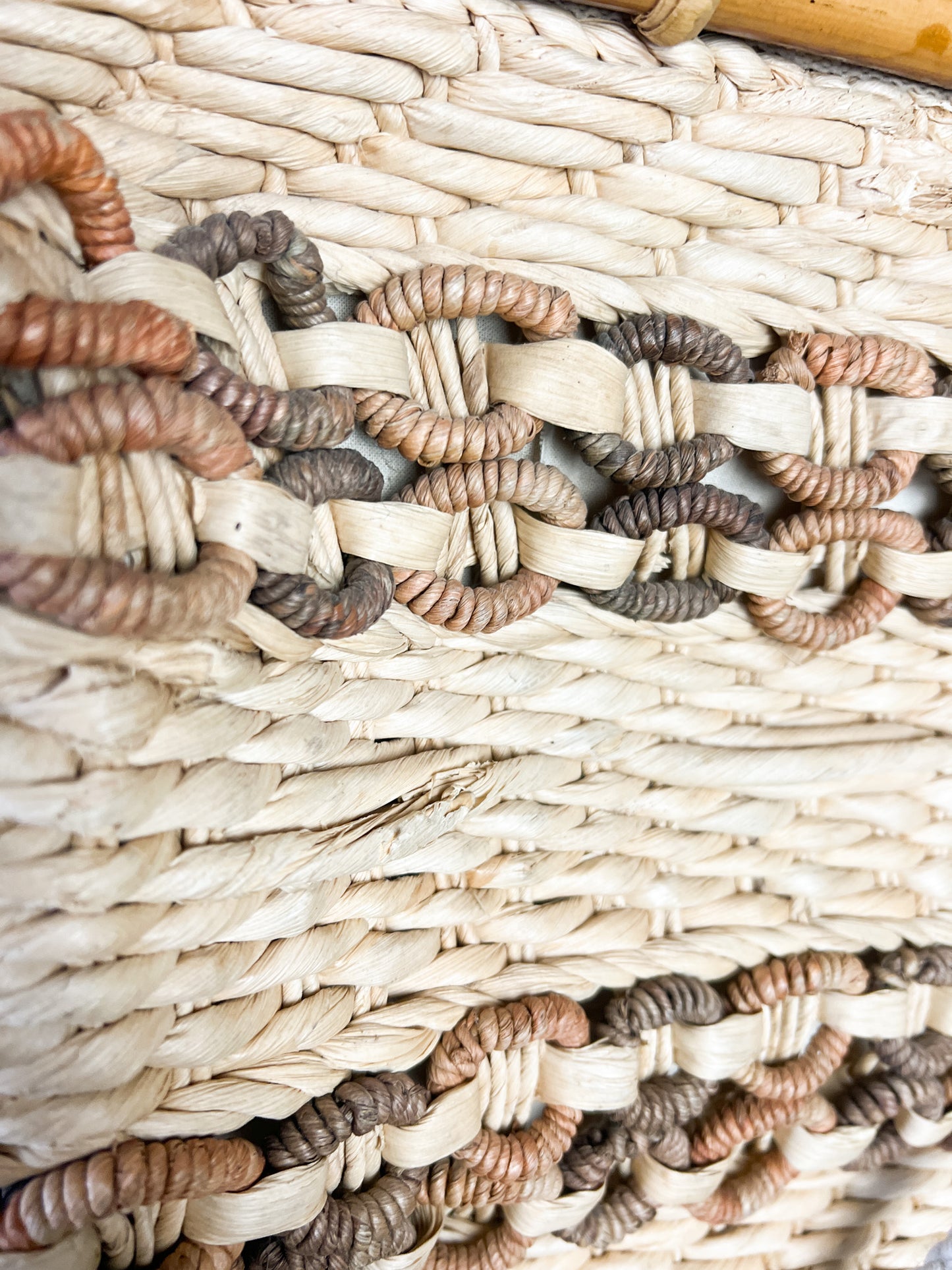 Sac Docteur Vintage en Osier & Bambou – Années 60/70 – Porté Main & Épaule