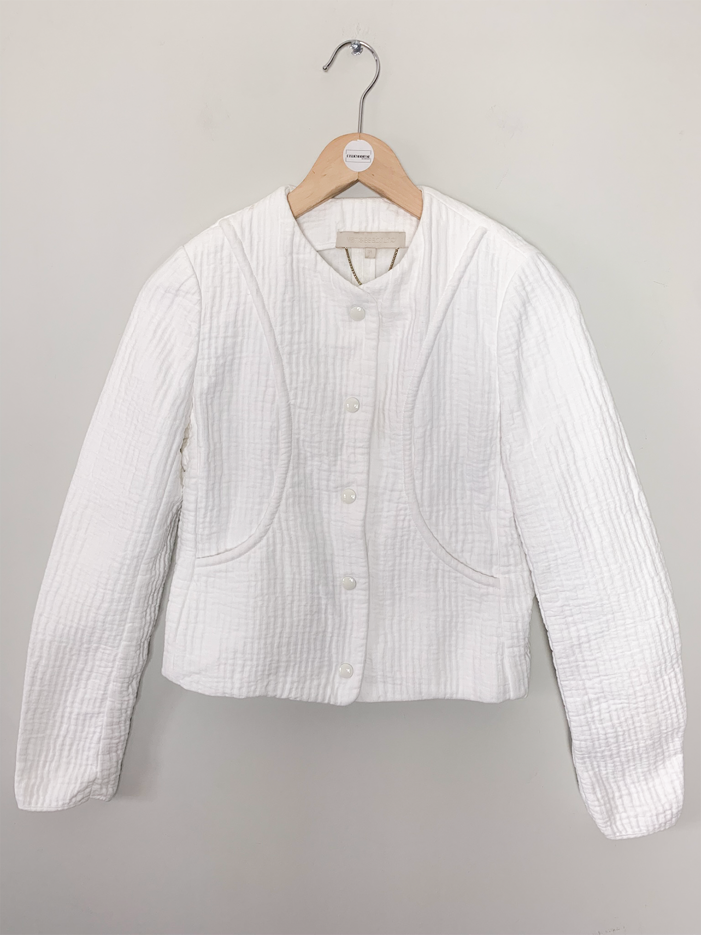 Veste blanche 100% coton Vanessa Bruno