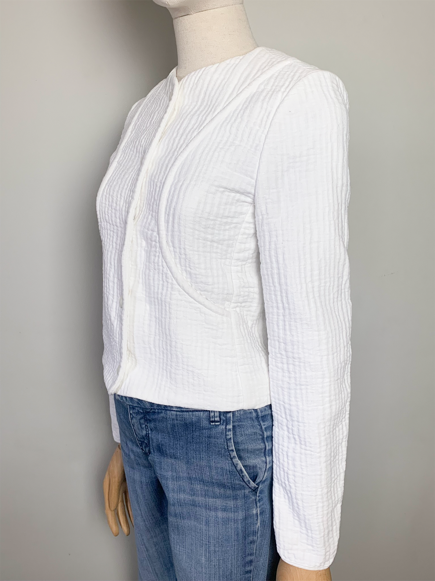 Veste blanche 100% coton Vanessa Bruno