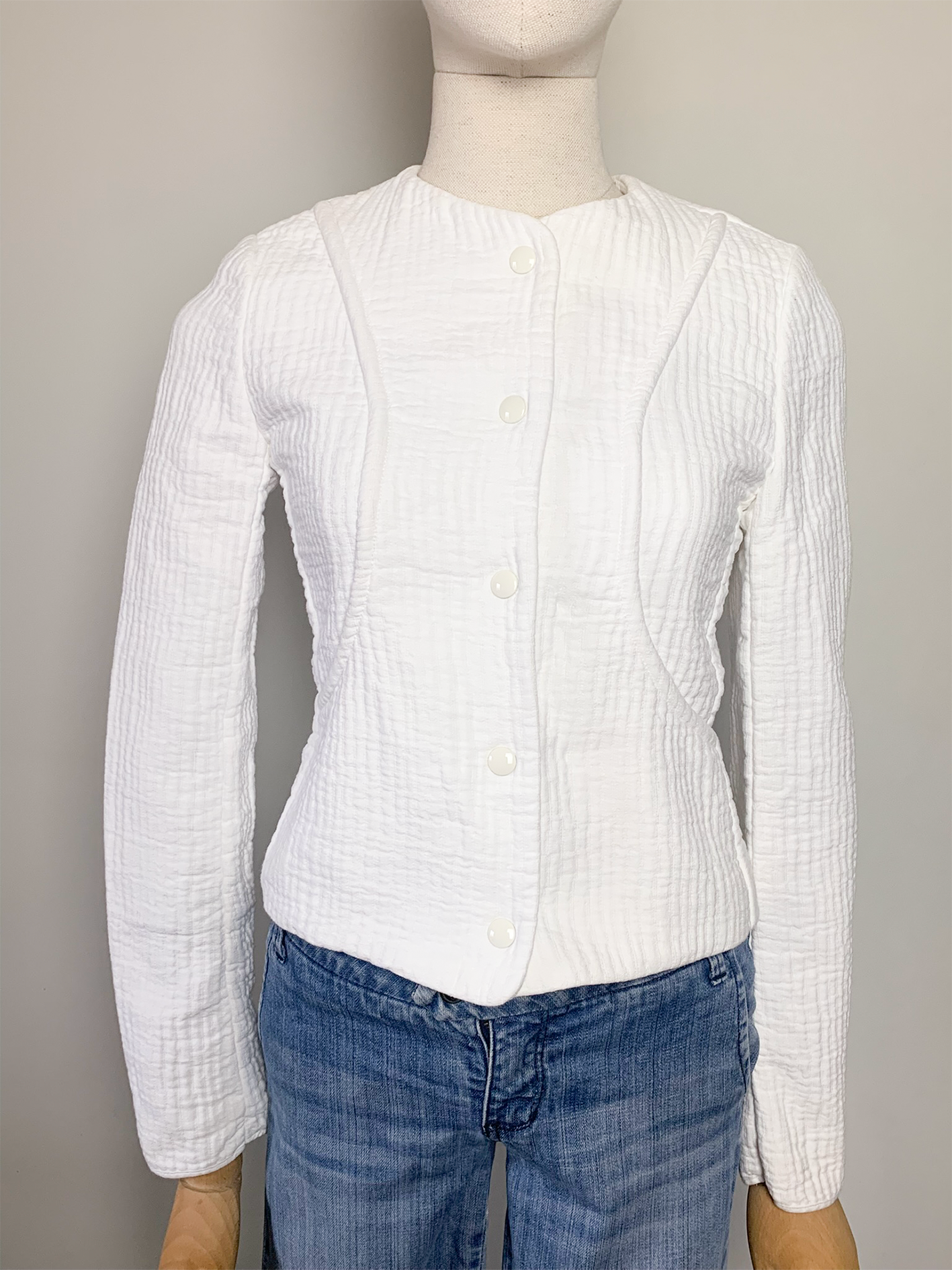 Veste blanche 100% coton Vanessa Bruno