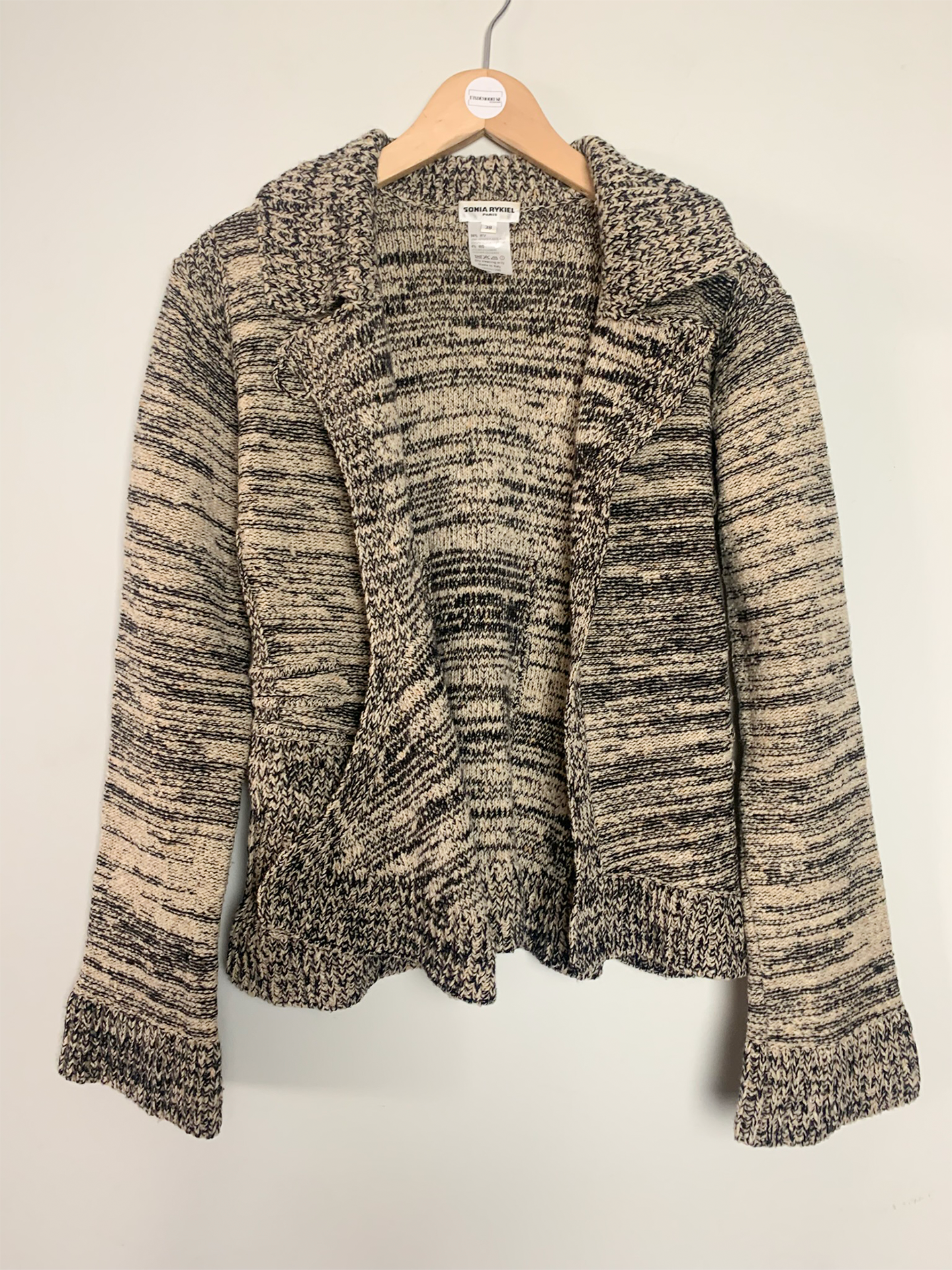 Cardigan mélange laine vierge et cachemire Sonia Rykiel