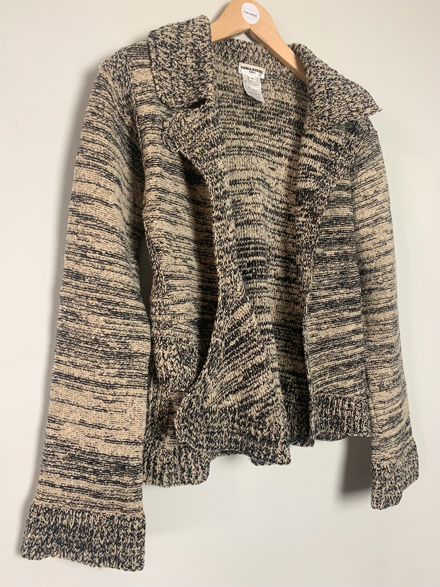 Cardigan mélange laine vierge et cachemire Sonia Rykiel
