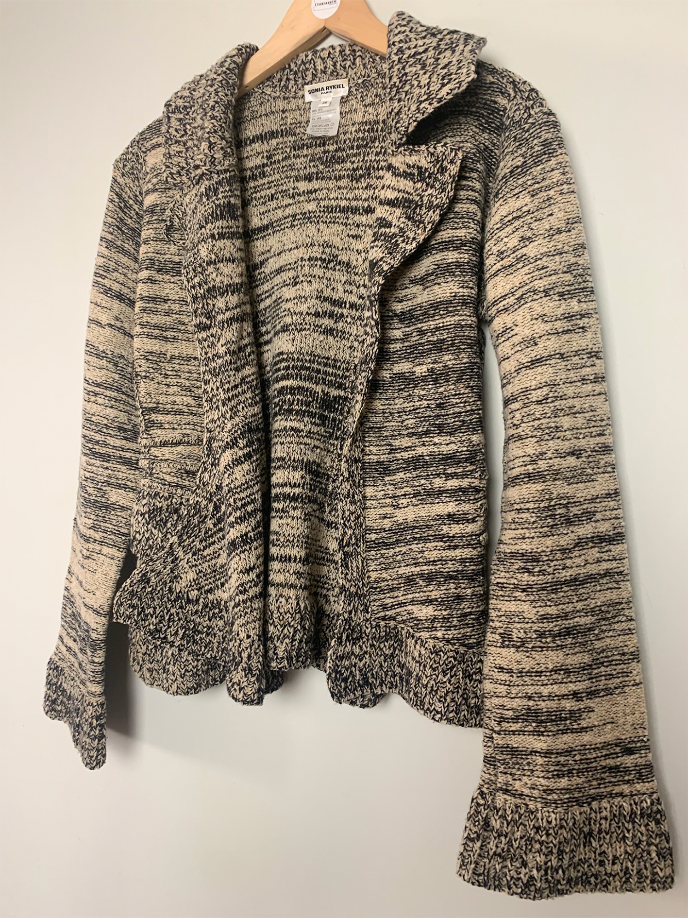 Cardigan mélange laine vierge et cachemire Sonia Rykiel