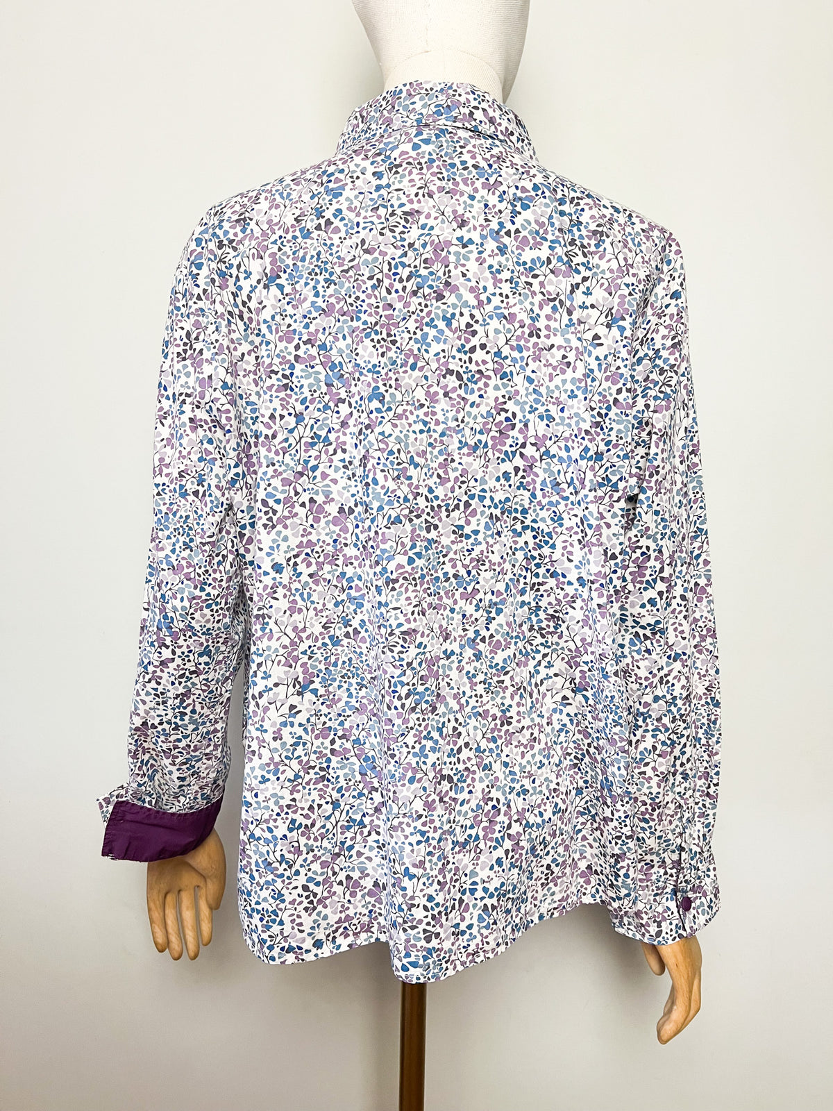 Chemisier 100% coton imprimé floral Liberty Mary Kimberley T. 48