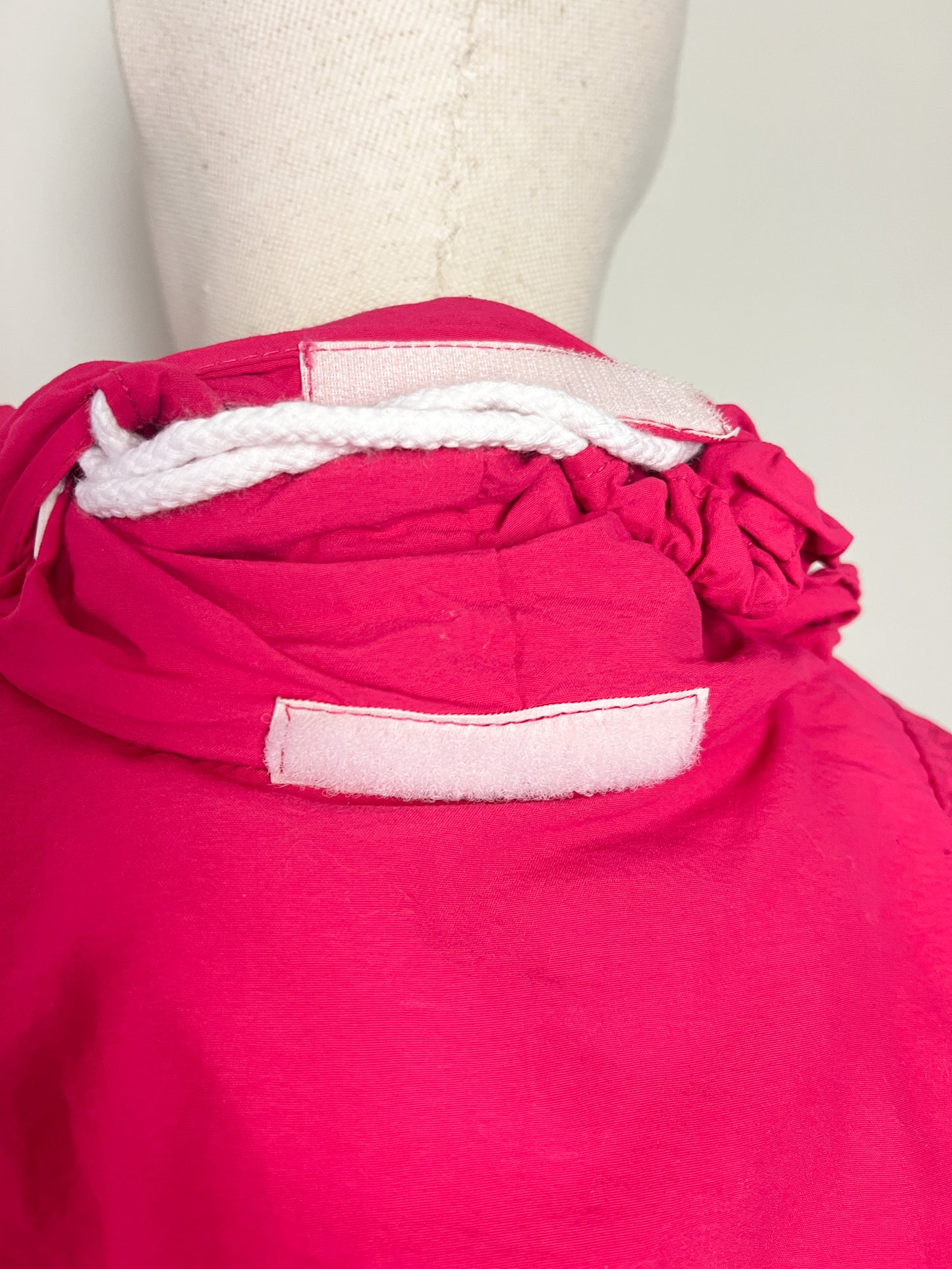 Blouson K-WAY Vintage Années 80 90 Rose Fuchsia - Collector- T. 42