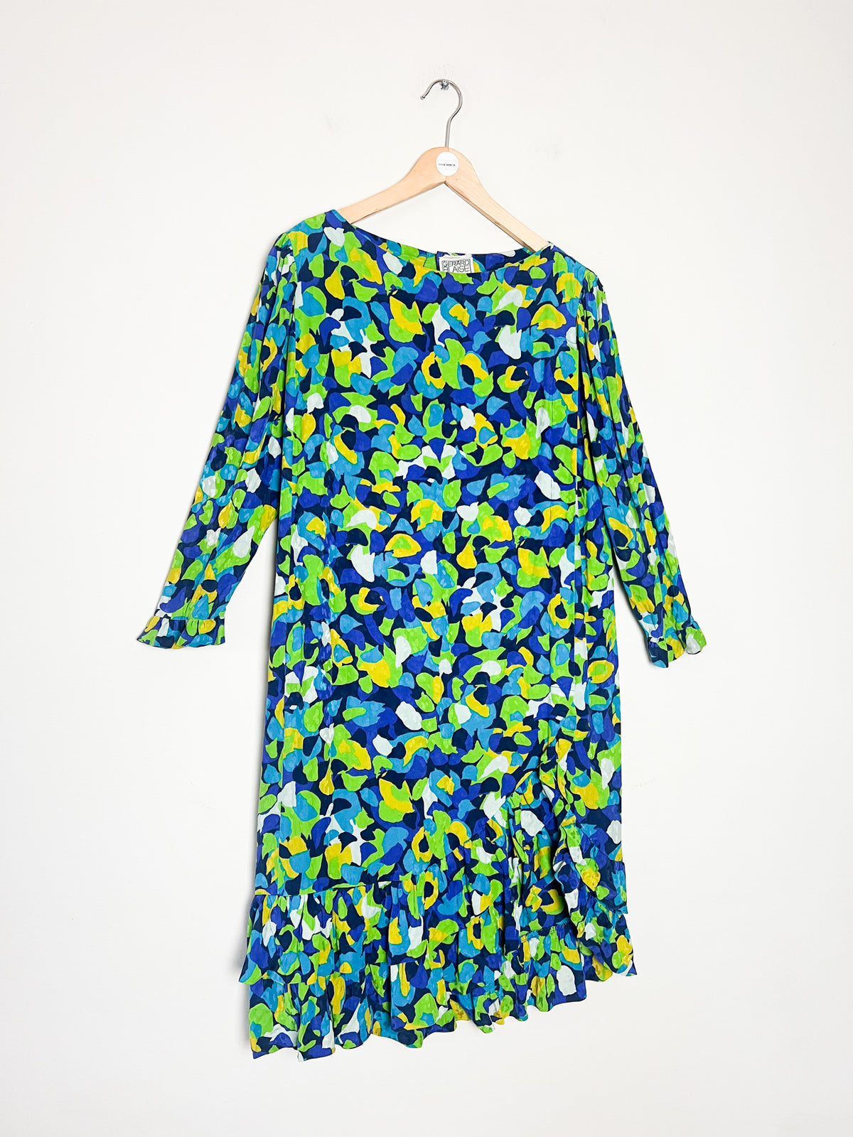 Robe vintage en soie Gérard Blaise Studio Couture Paris T42/44