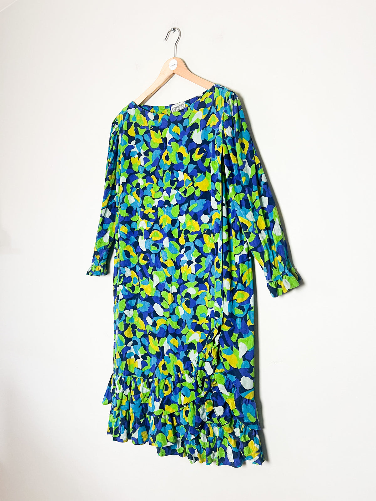 Robe vintage en soie Gérard Blaise Studio Couture Paris T42/44