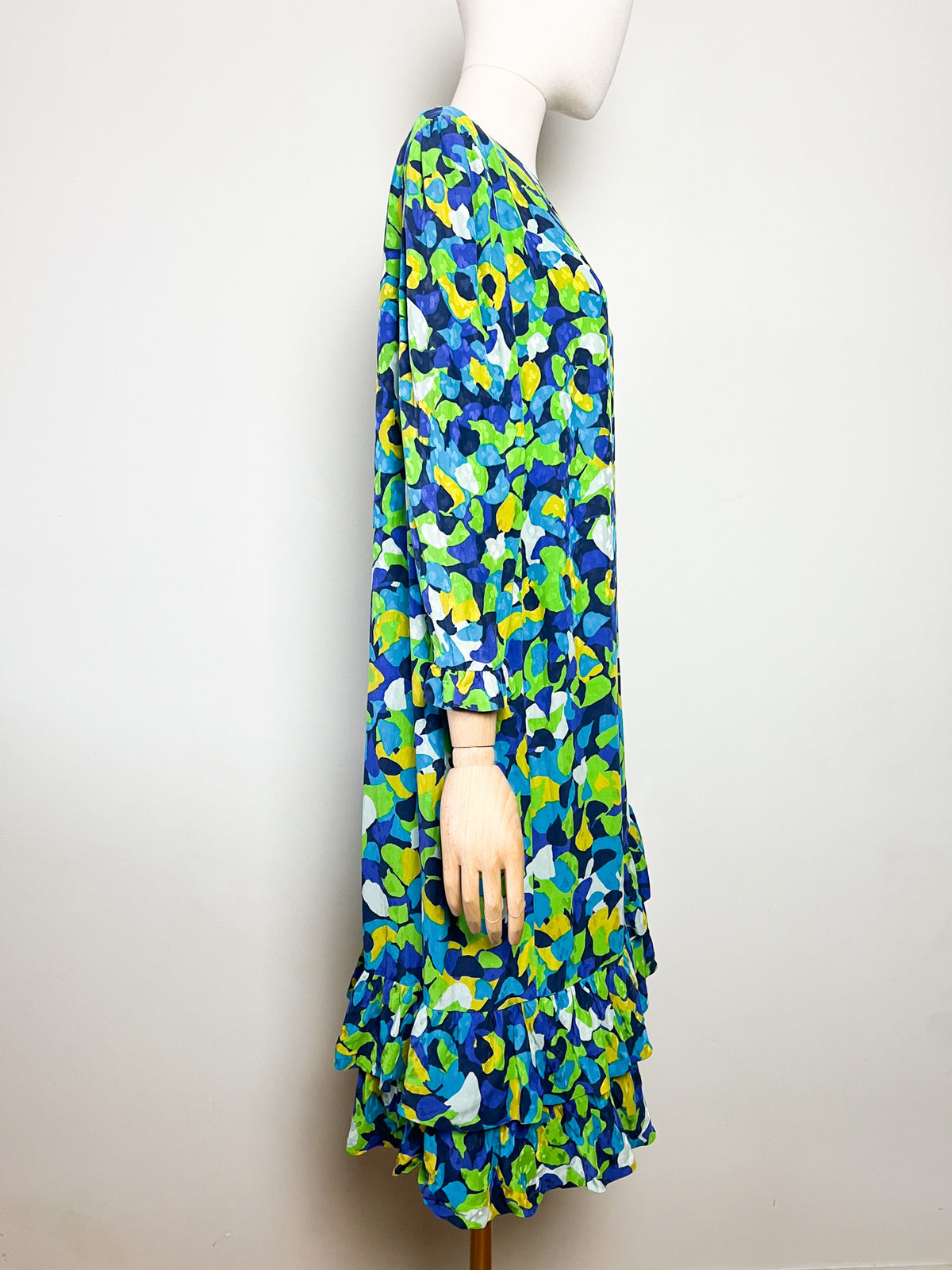 Robe vintage en soie Gérard Blaise Studio Couture Paris T42/44