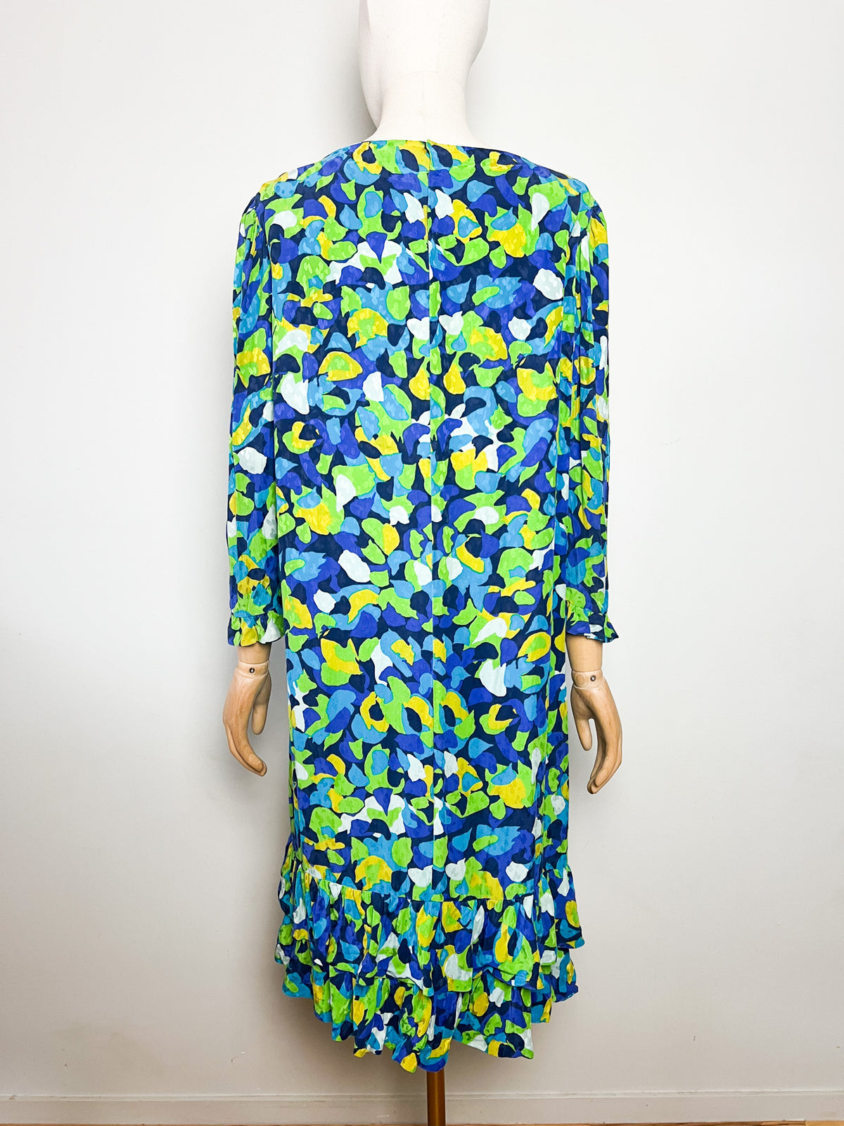 Robe vintage en soie Gérard Blaise Studio Couture Paris T42/44