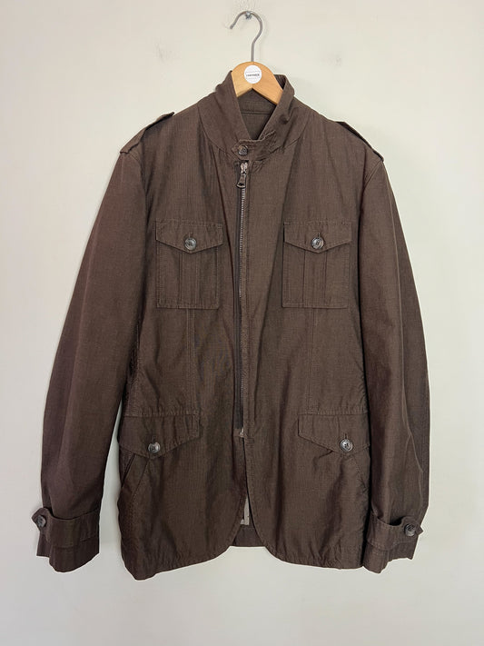 Veste saharienne militaire D&G Dolce & Gabbana marron T48 / M