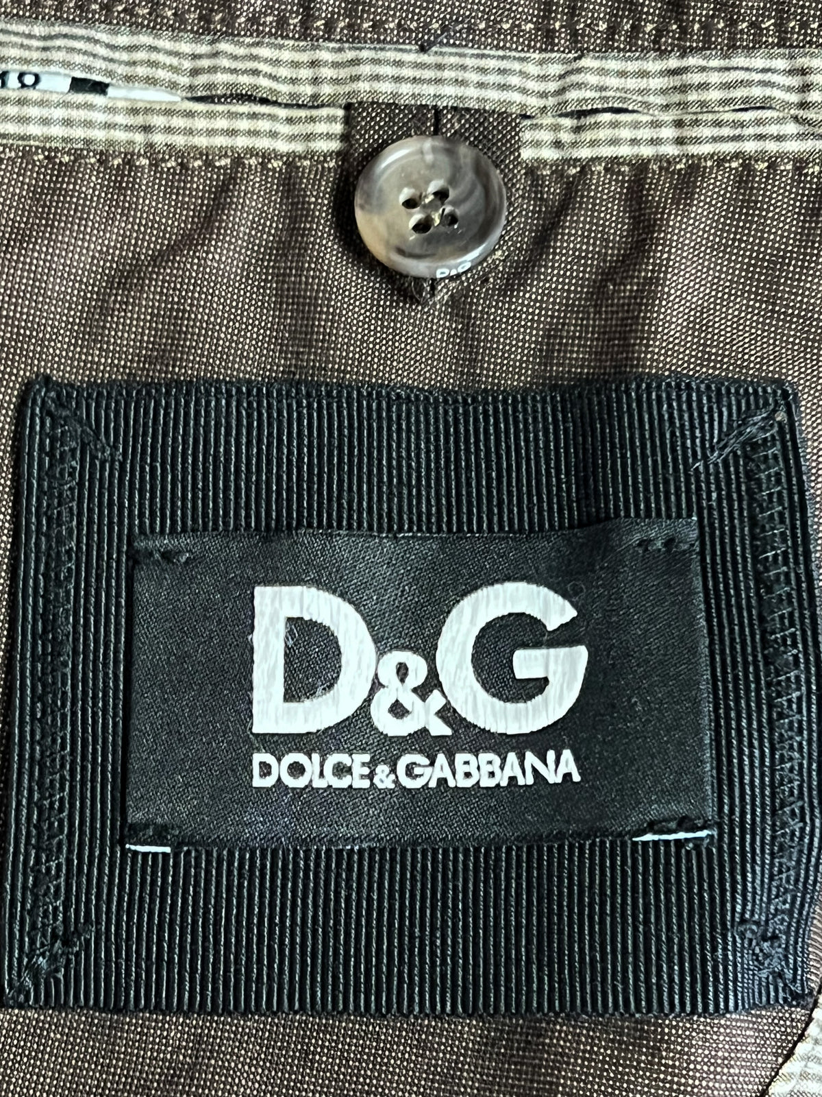 Veste saharienne militaire D&G Dolce & Gabbana marron T48 / M