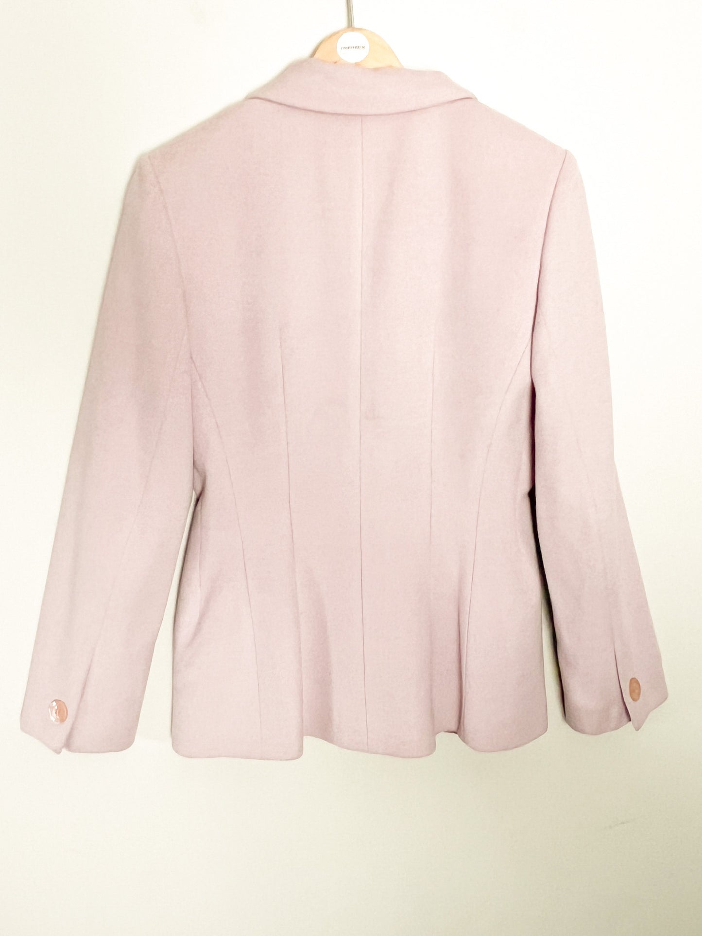 Veste Vintage Irene Van Ryb - Laine, Angora & Cachemire - Rose/Lila - T. 38