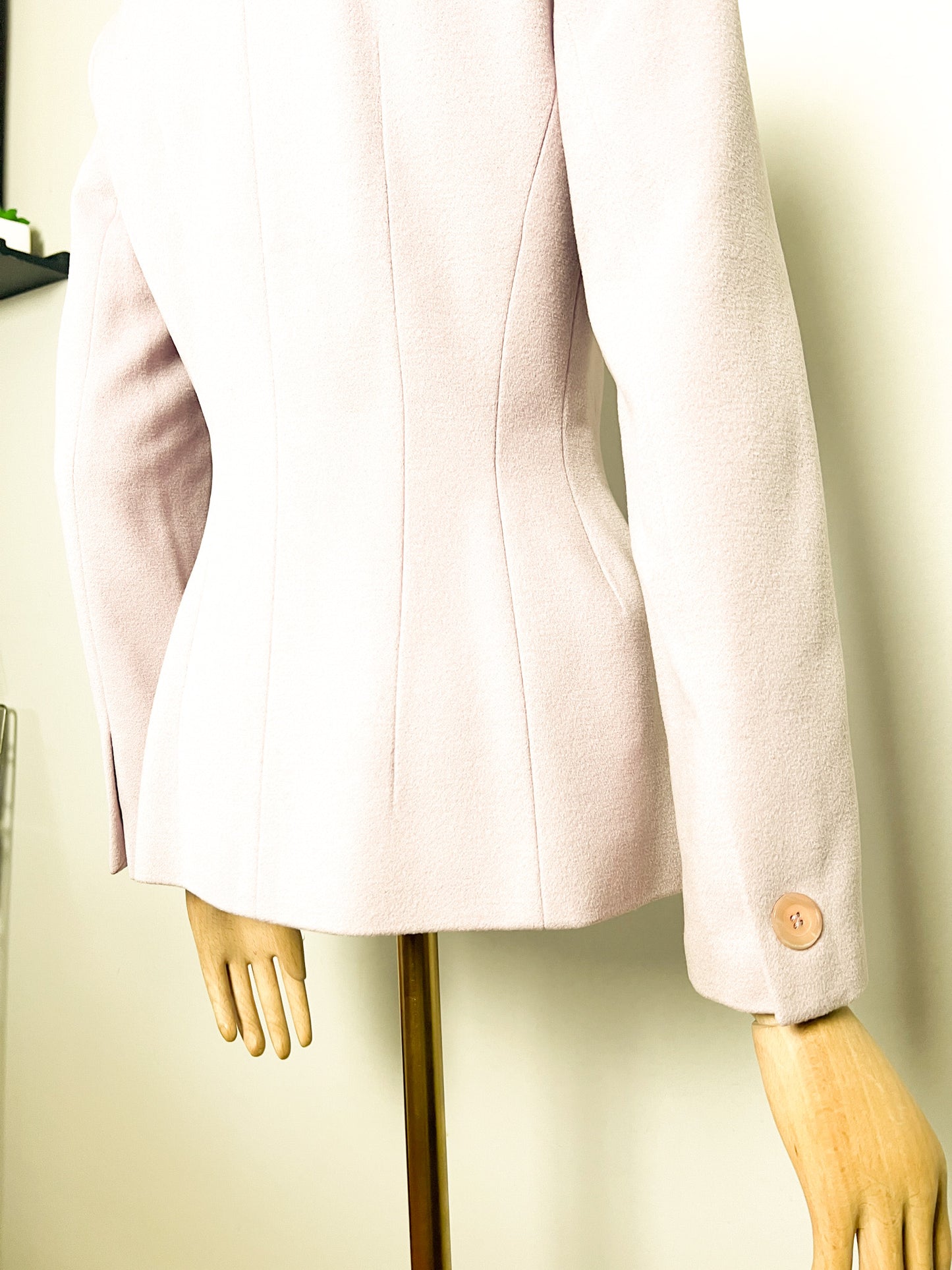 Veste Vintage Irene Van Ryb - Laine, Angora & Cachemire - Rose/Lila - T. 38