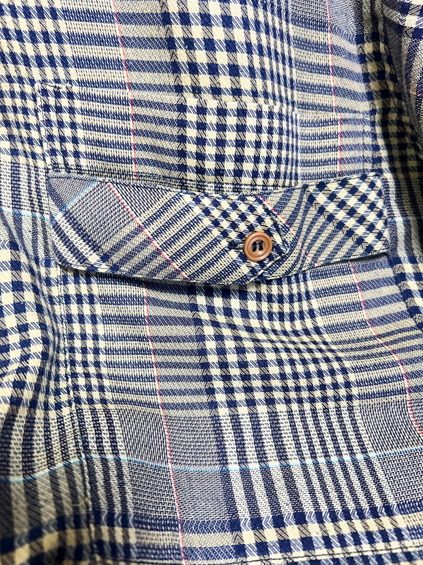 Chemise Vintage Années 90 à Carreaux - Style Bûcheron Chic - Marc Igor - T. S/M