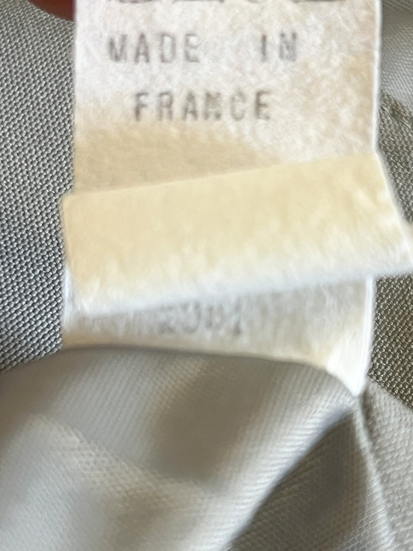 Trench Long Vintage Années 80 - Gris Perle - Made in France - T. 40/42