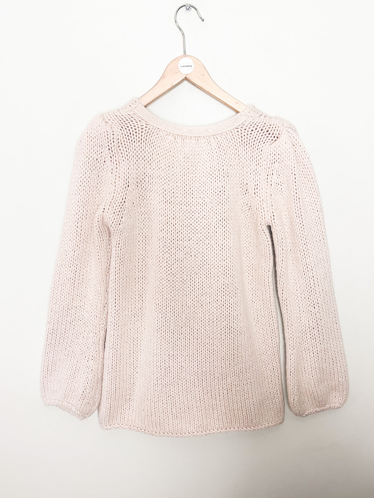 Pull maille mélange Alpaga et Laine beige nude Vanessa Bruno —Taille 36