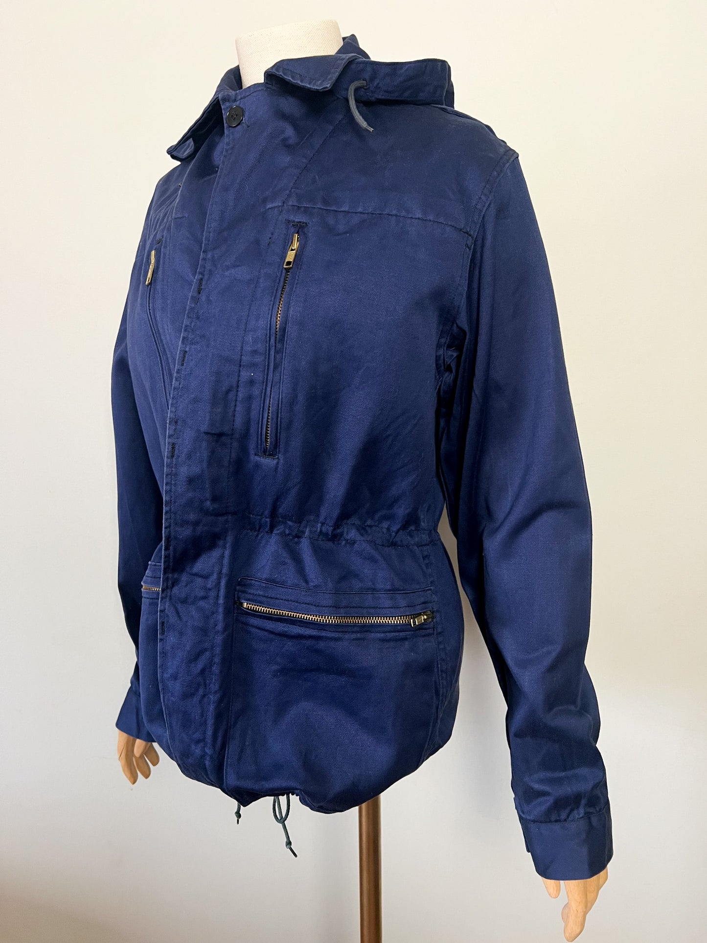Veste Workwear Vintage Années 80 90 Made in France - 100% Coton Marine – Mixte