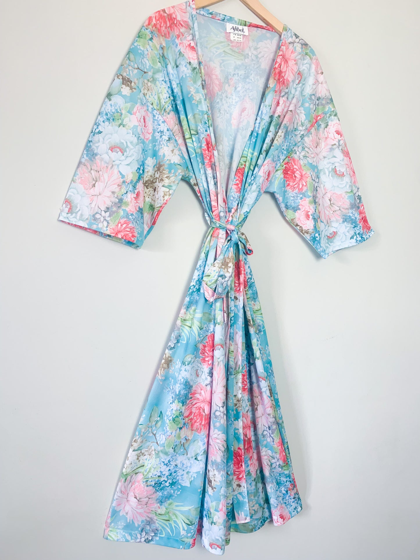 Veste longue légère ou robe de chambre vintage