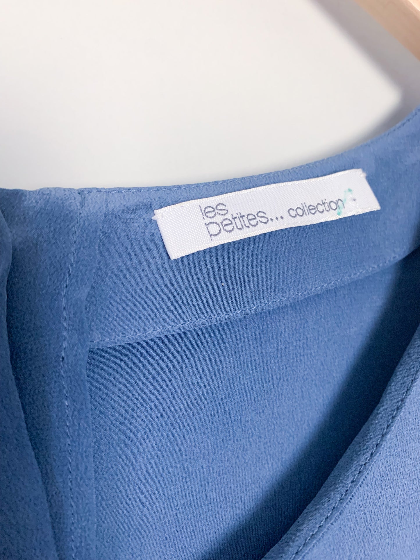 Combi-short fluide bleu sans manche Les Petites…collection