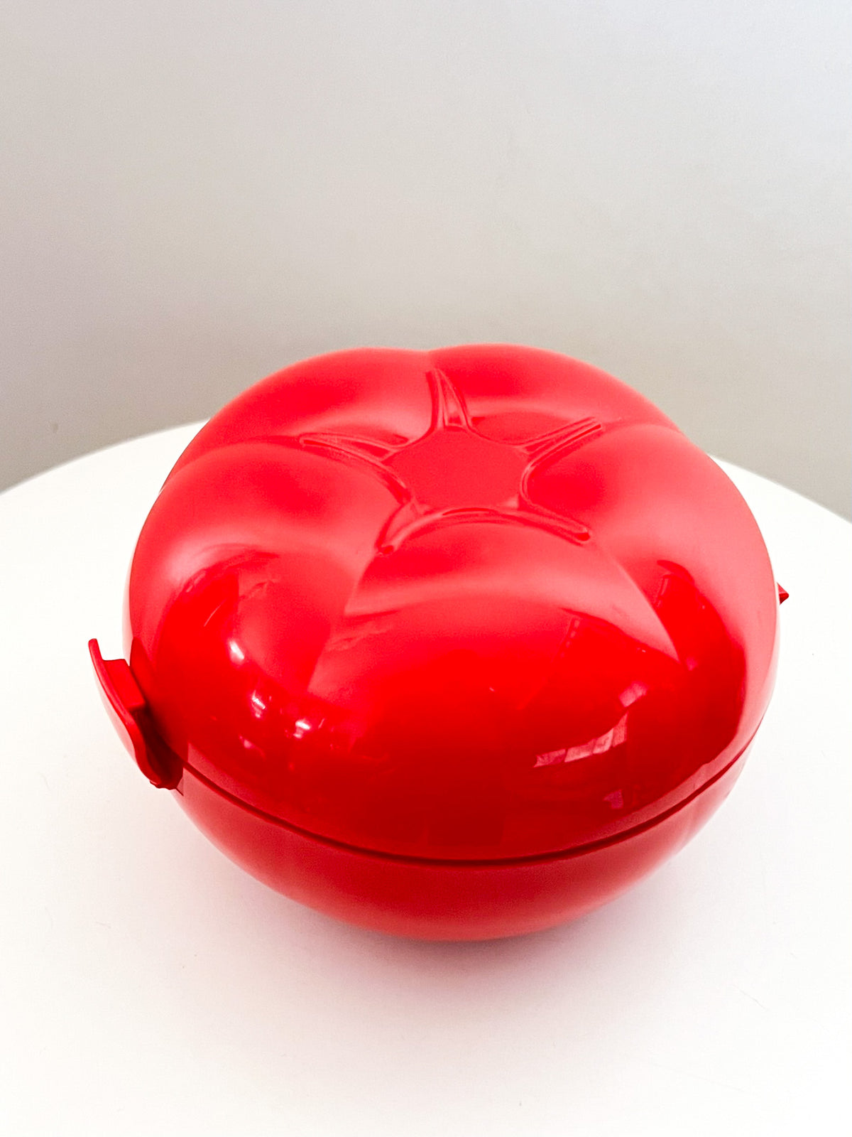 Boîte Tomate Tupperware Vintage Années 80 90– Rouge – Rangement Cuisine Pop Art