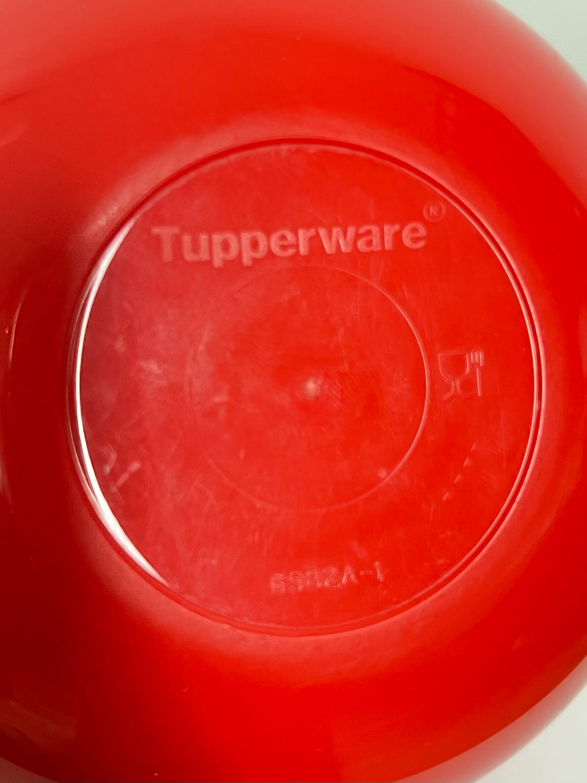 Boîte Tomate Tupperware Vintage Années 80 90– Rouge – Rangement Cuisine Pop Art