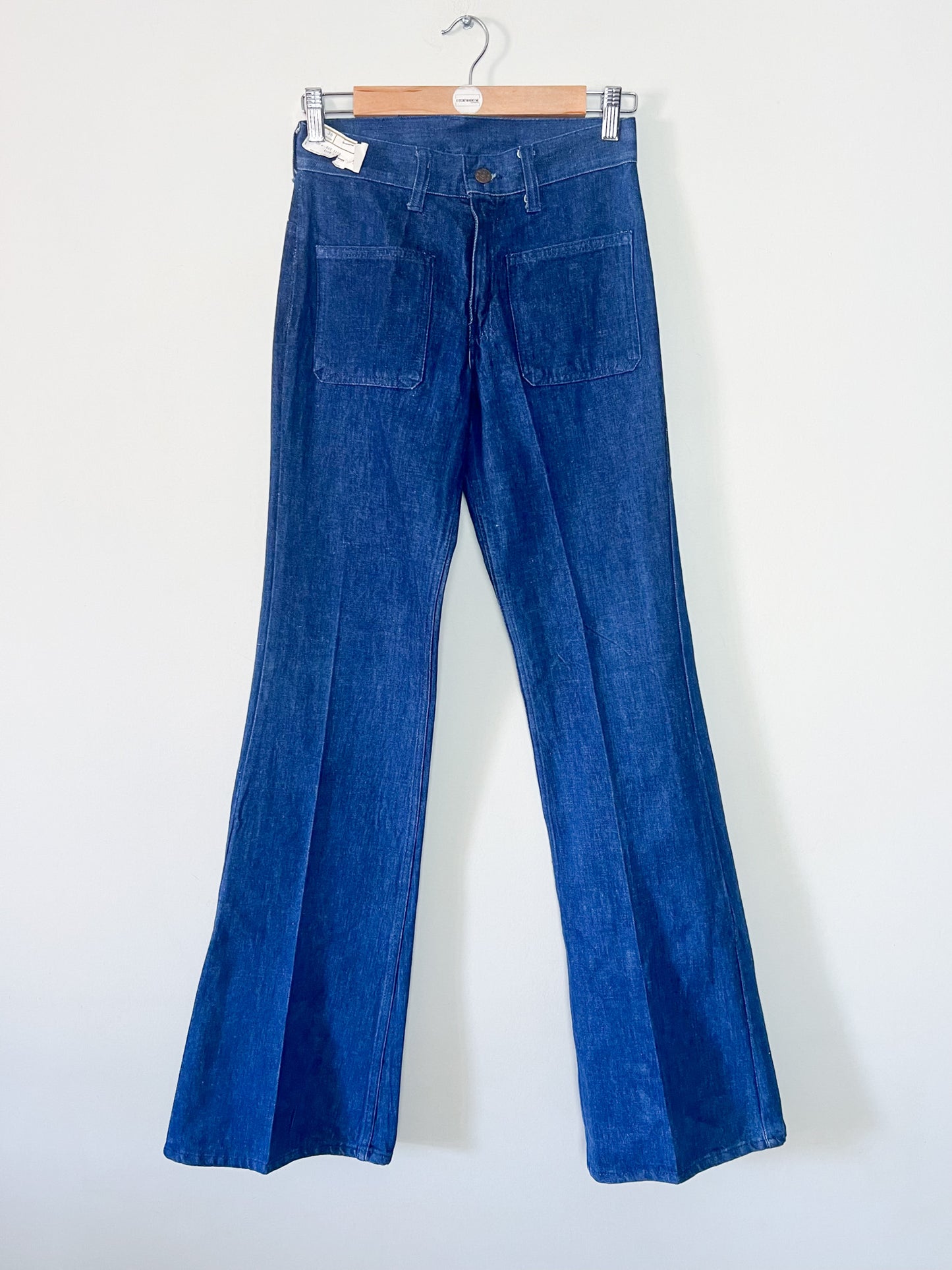 Jean Vintage 70s/80s Levi's "Shipmates" Deadstock Neuf – Flare / Pont – T32/34