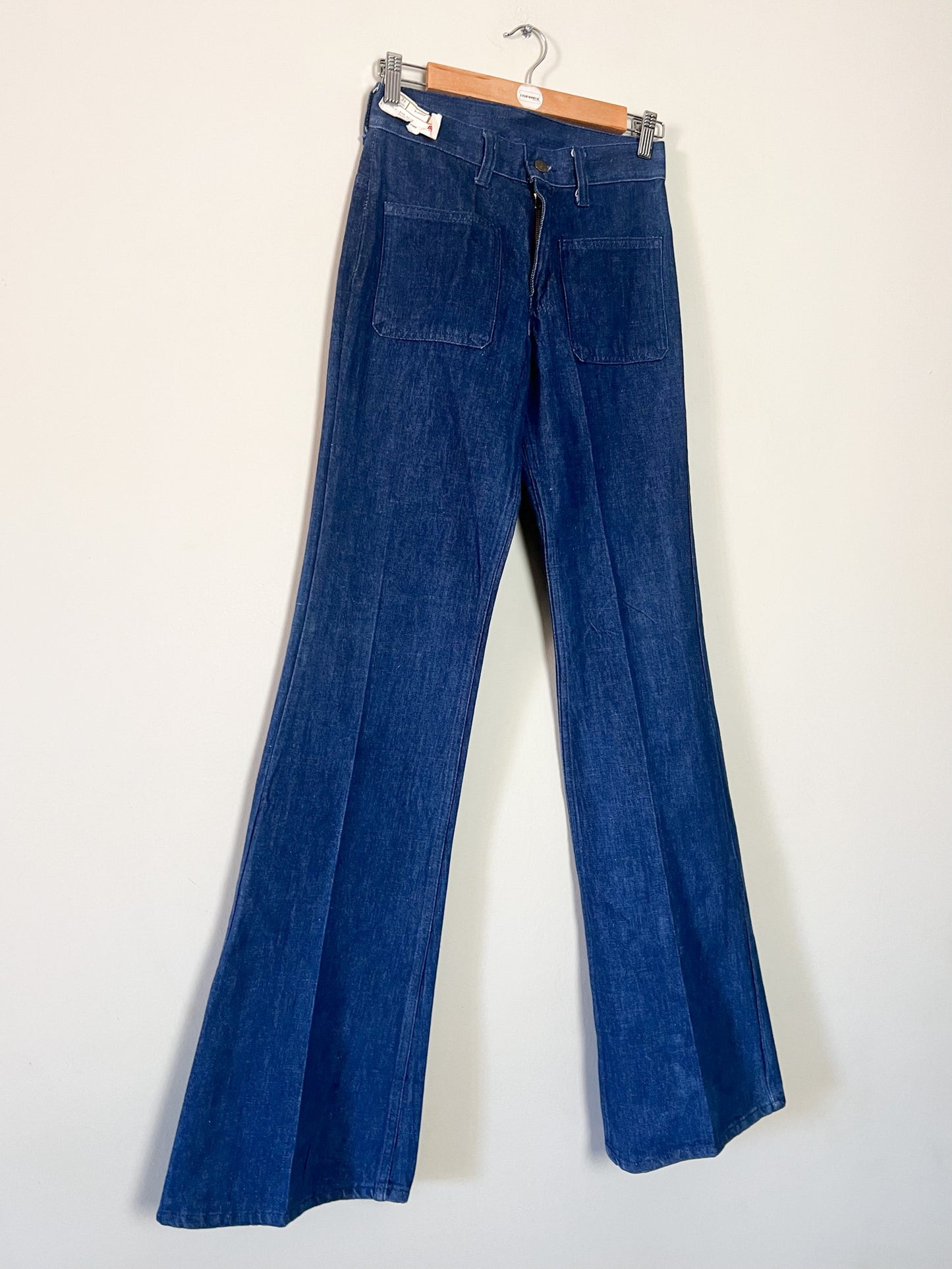 Jean Vintage 70s/80s Levi's "Shipmates" Deadstock Neuf – Flare / Pont – T32/34