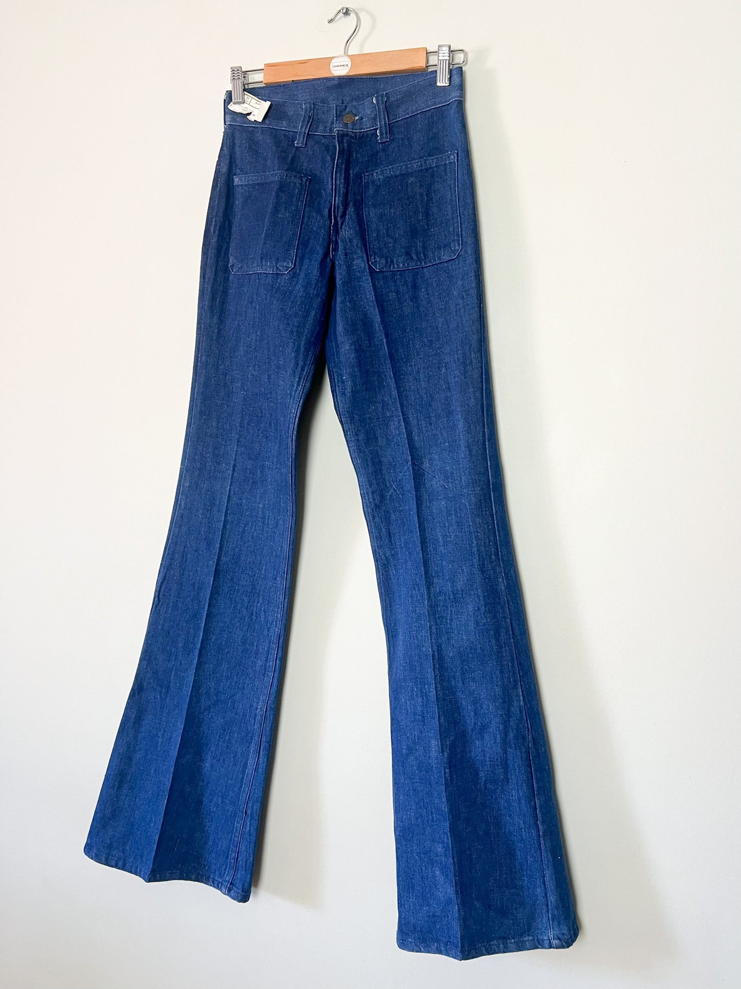 Jean Vintage 70s/80s Levi's "Shipmates" Deadstock Neuf – Flare / Pont – T32/34