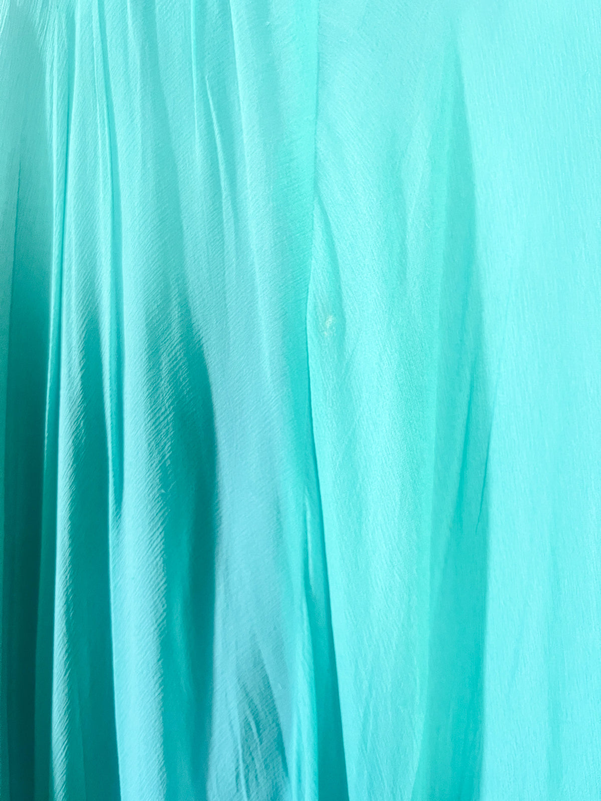 Robe Longue de Soirée Vintage Années 60 Émeraude/Turquoise – Elizabeth Edinburgh – T34/36